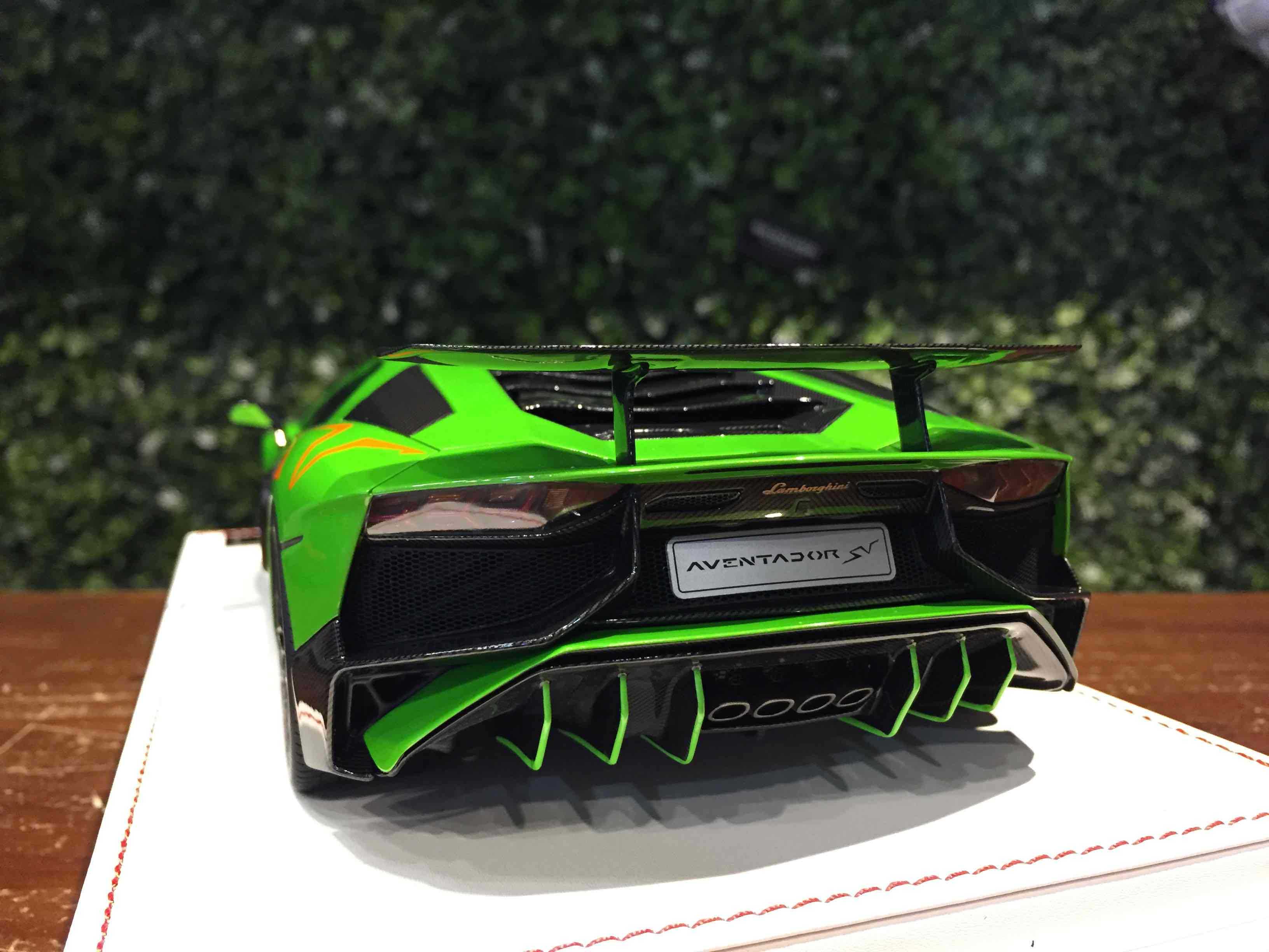 1/18 DinoModel Lamborghini Aventador LP750-4 SV LS005A【MGM】