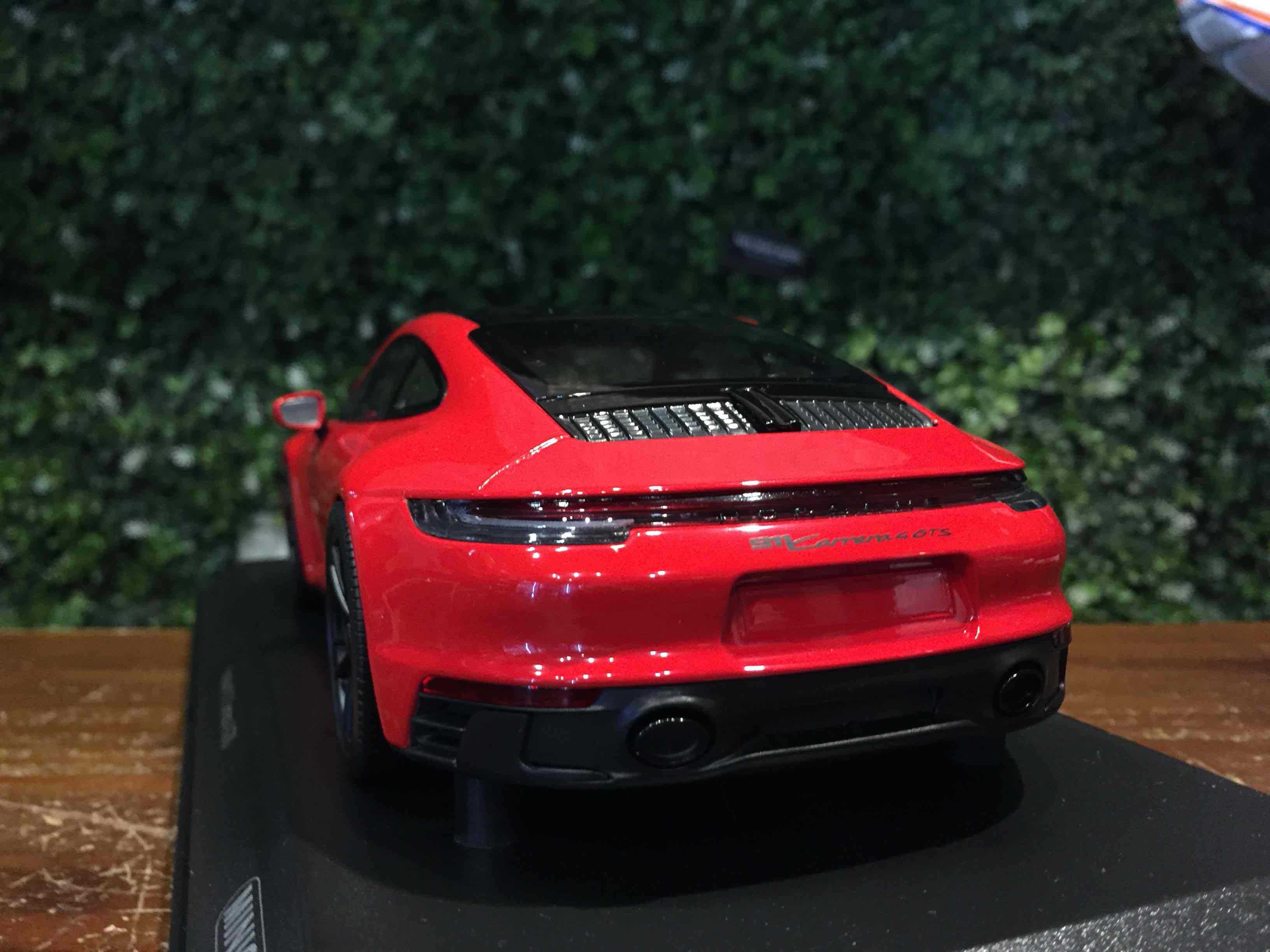 1/18 Minichamps Porsche 911 (992) Carrera GTS 155063100【MGM】