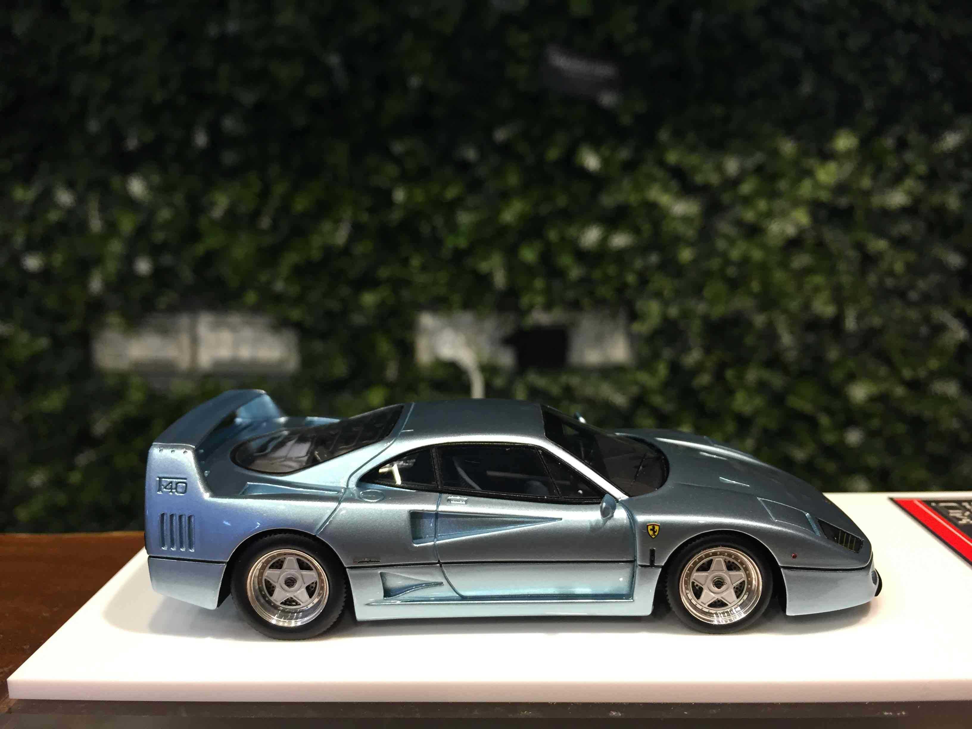 1/43 SCM Ferrari F40 1987 Azzuro Hyperion CM610R【MGM】