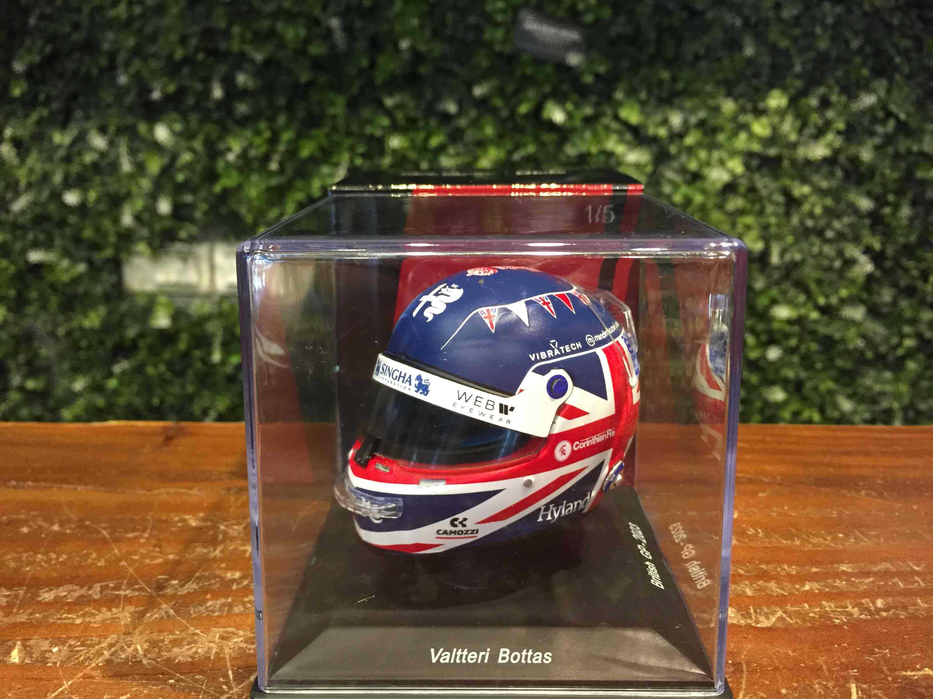 1/5 Spark Alfa Romeo Valtteri Bottas 2023 Helmet 5HF119【MGM】