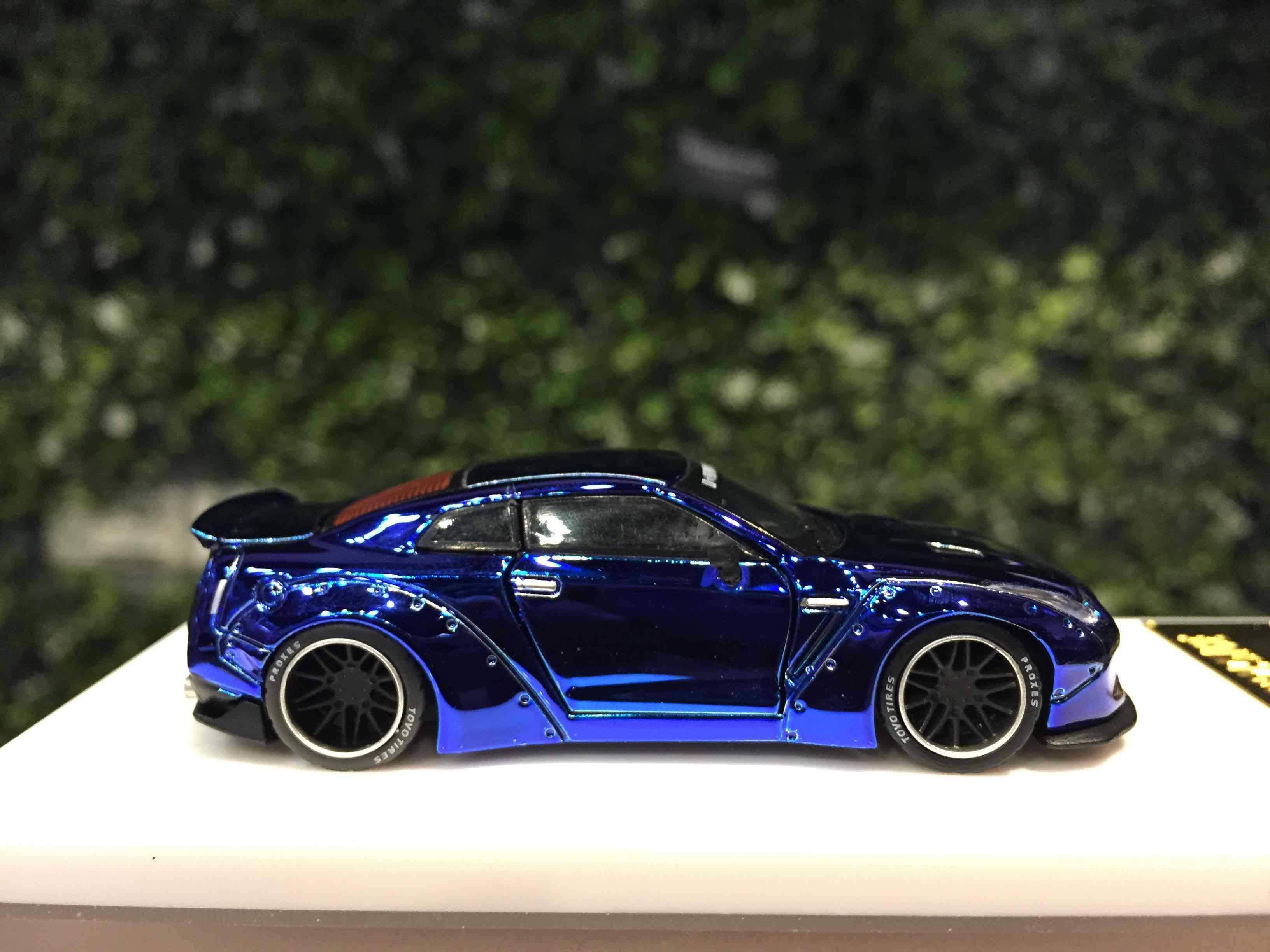 1/64 Oldtime LBWK Nissan GT-R (R35) Chrome OTM640001E【MGM】