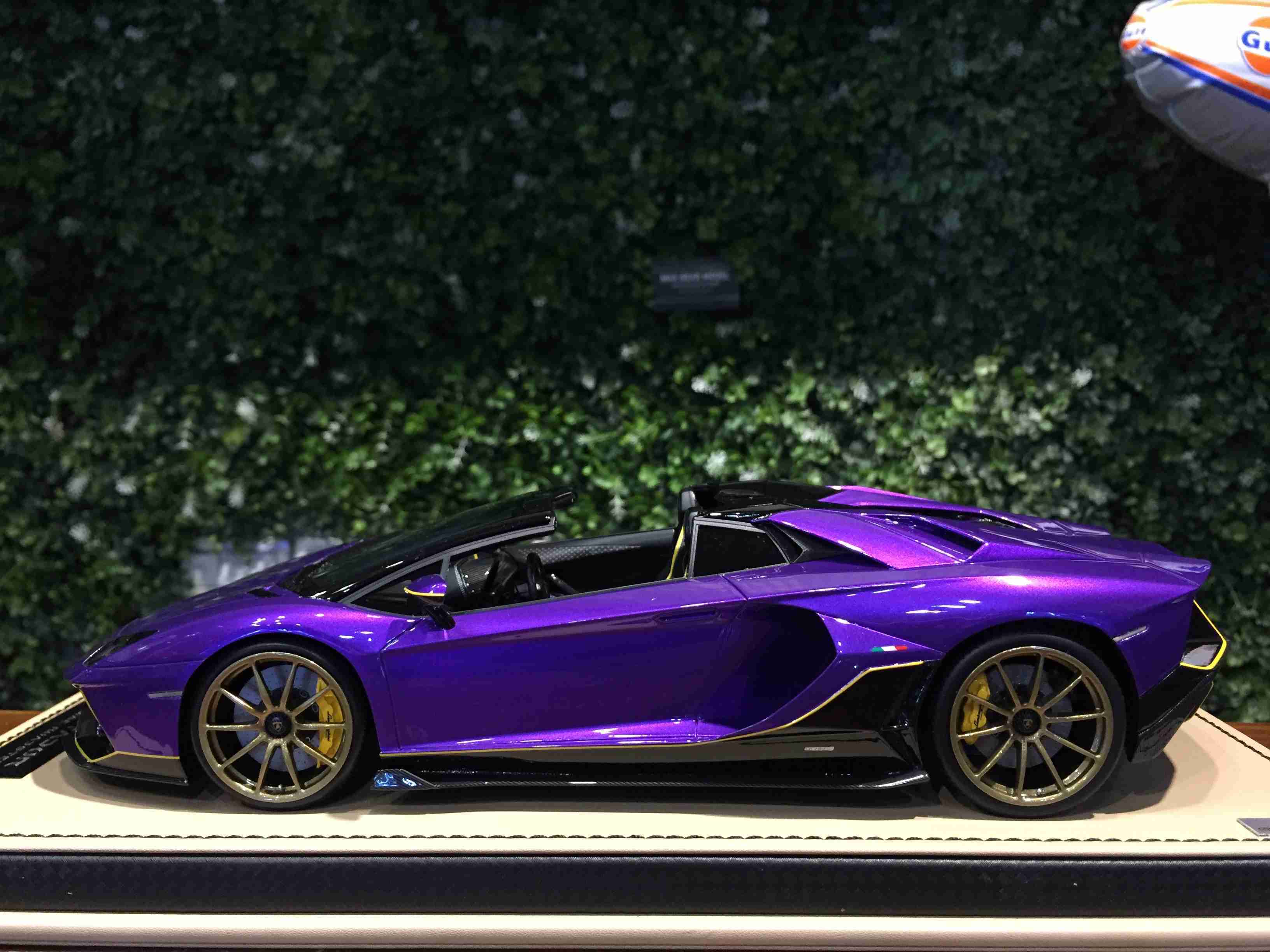 1/18 MR Lamborghini Aventador Ultimae Viola LAMBO051B【MGM】