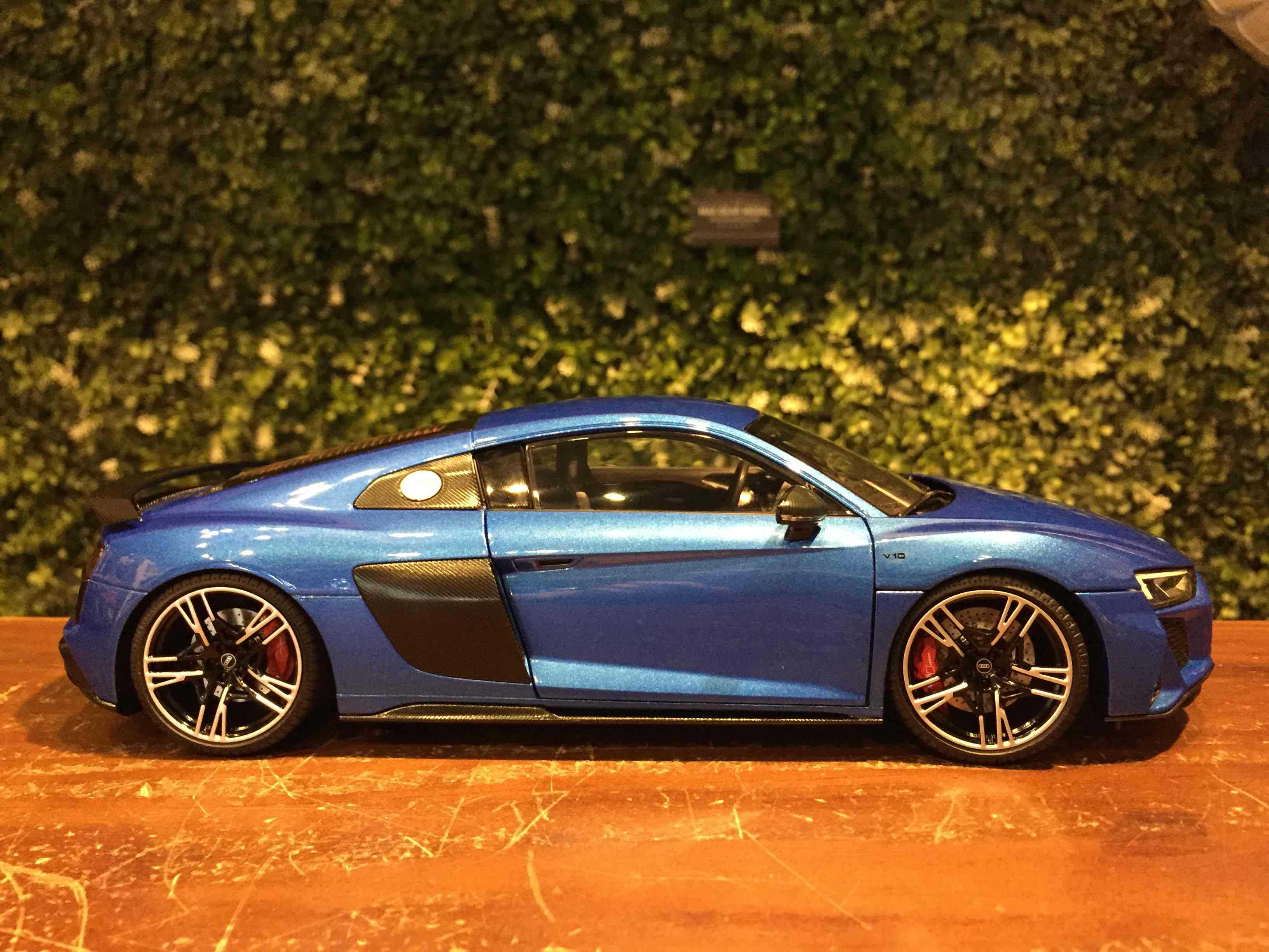 1/18 KengFai Audi R8 Coupe 2021 Blue KF0355【MGM】