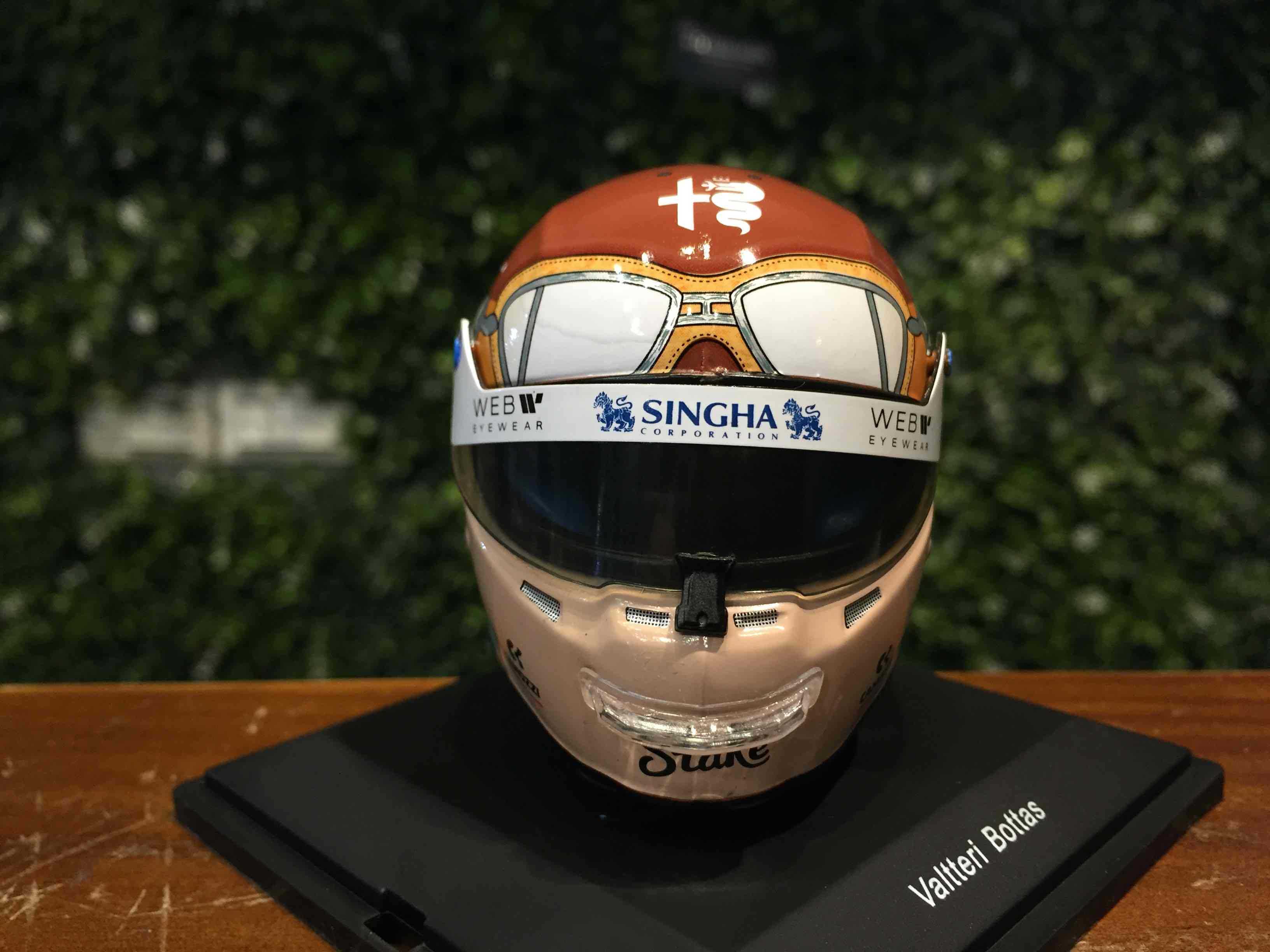 1/5 Spark Alfa Romeo Valtteri Bottas Helmet 2023 5HF121【MGM】