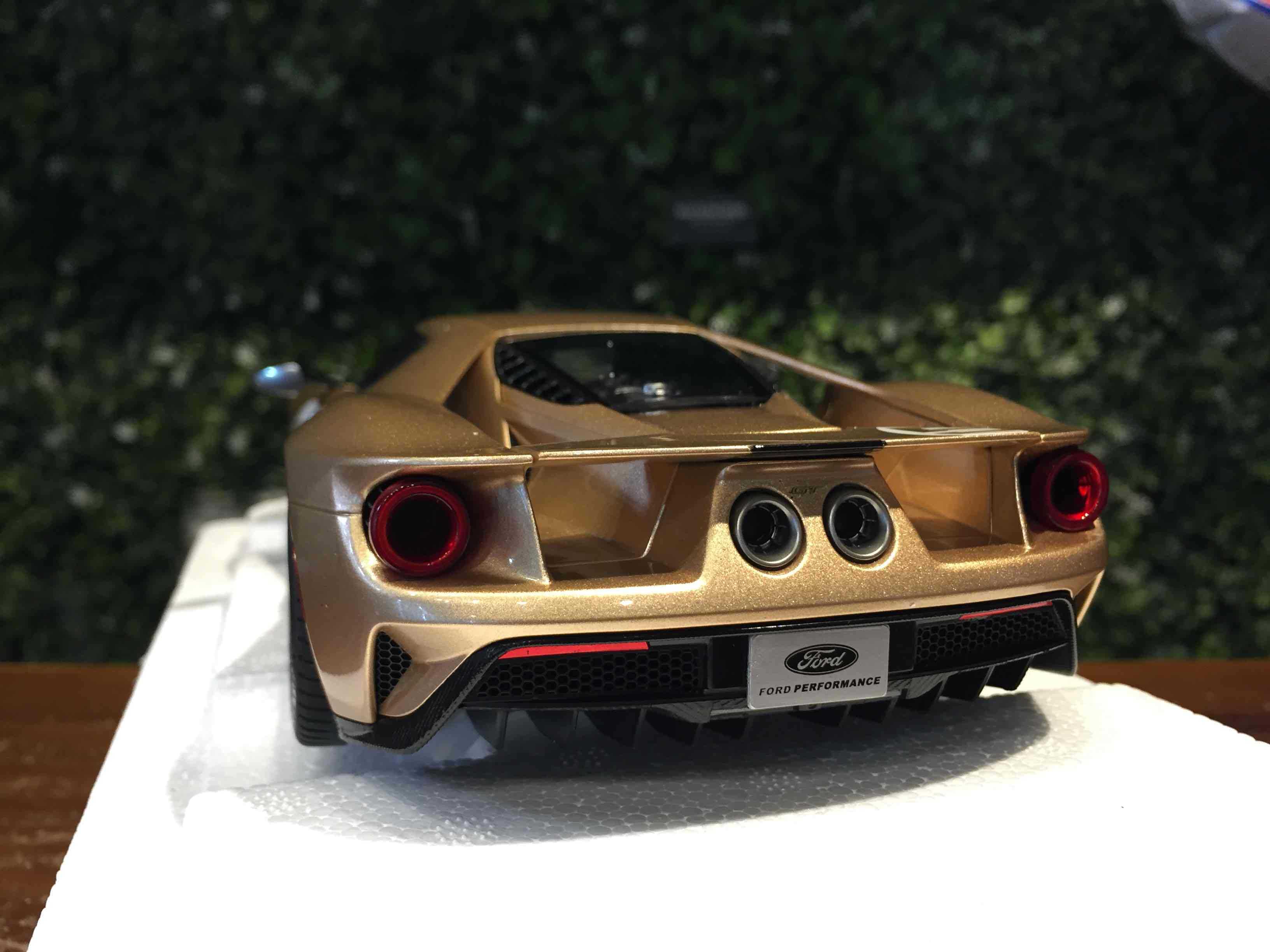 1/18 AUTOart Ford GT Heritage Edition Gold/Red 72928【MGM】