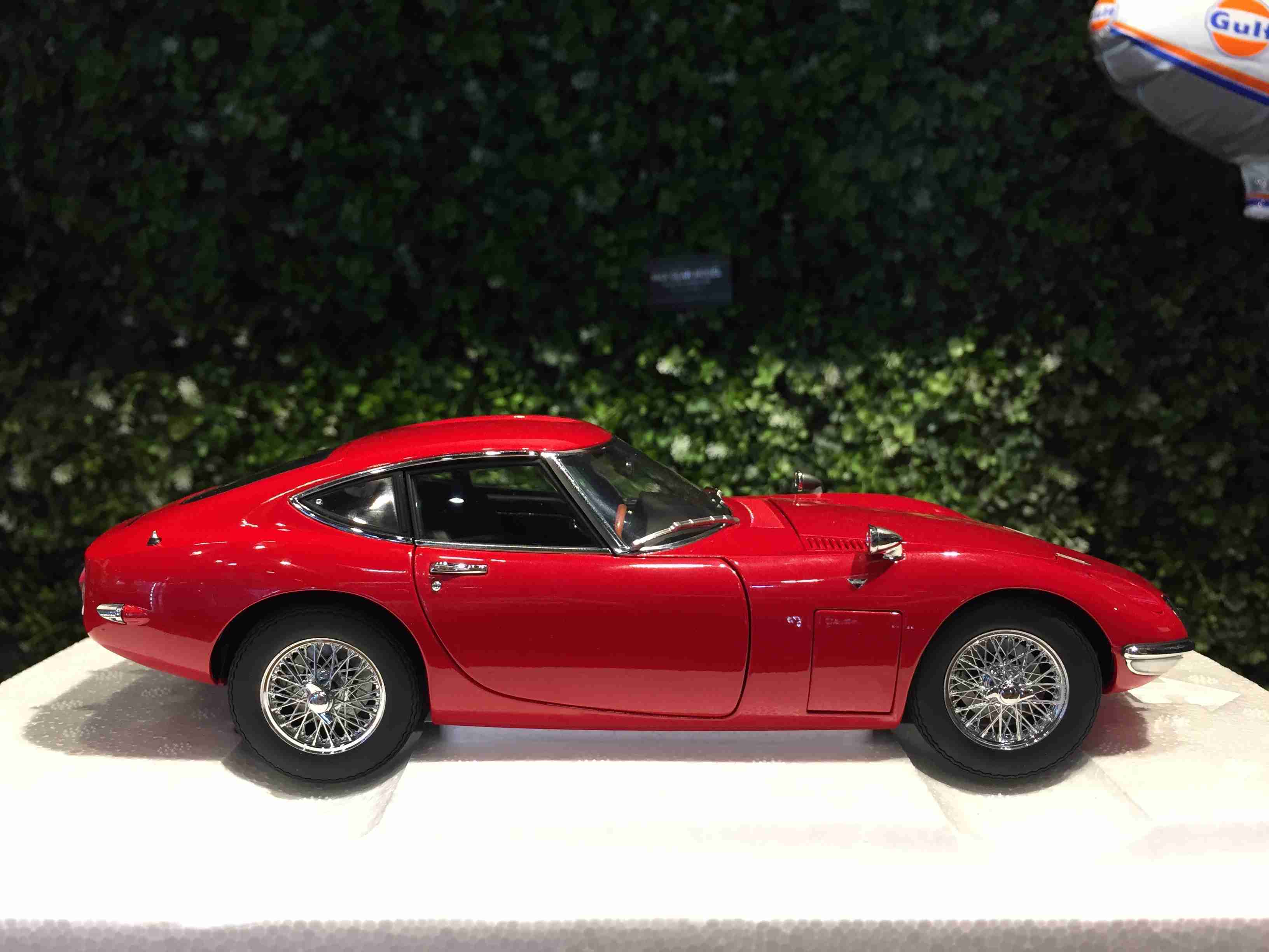 1/18 AUTOart Toyota 2000GT Wire Spoke Wheels Red 78761【MGM】