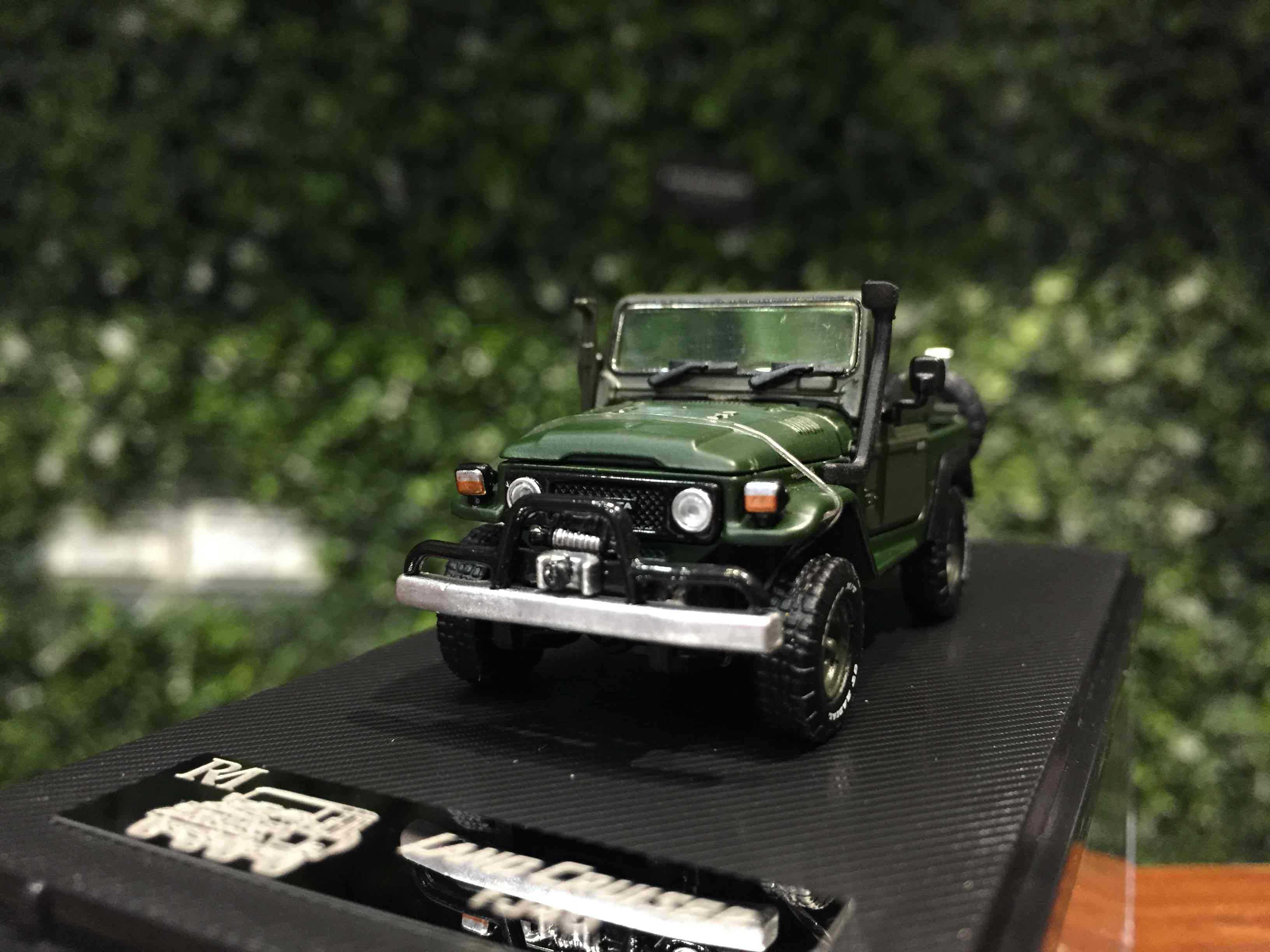 1/64 HF Toyota Land Cruiser FJ40 Pick Up Green【MGM】