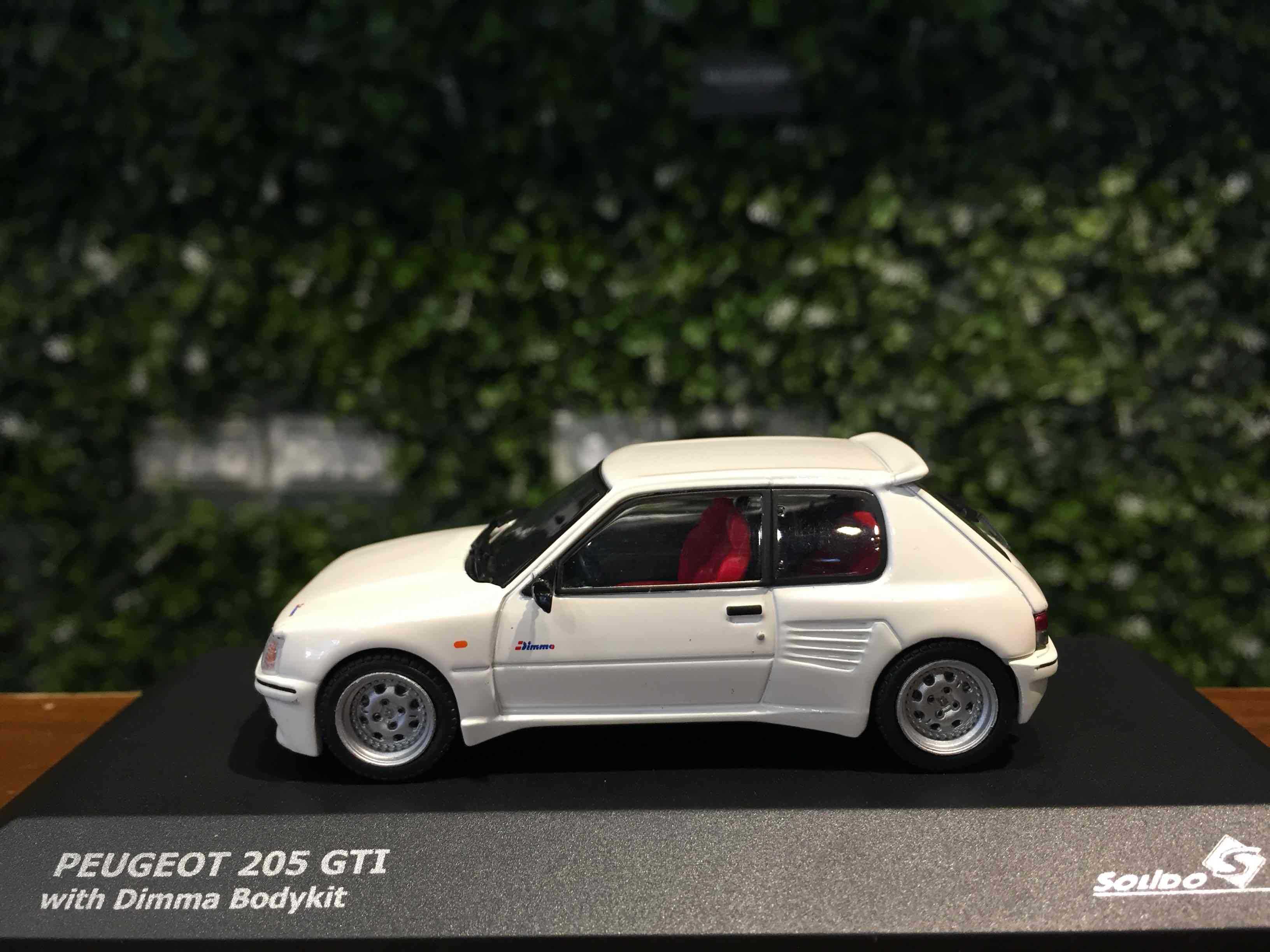 1/43 Solido Peugeot 205 GTI White S4310801【MGM】