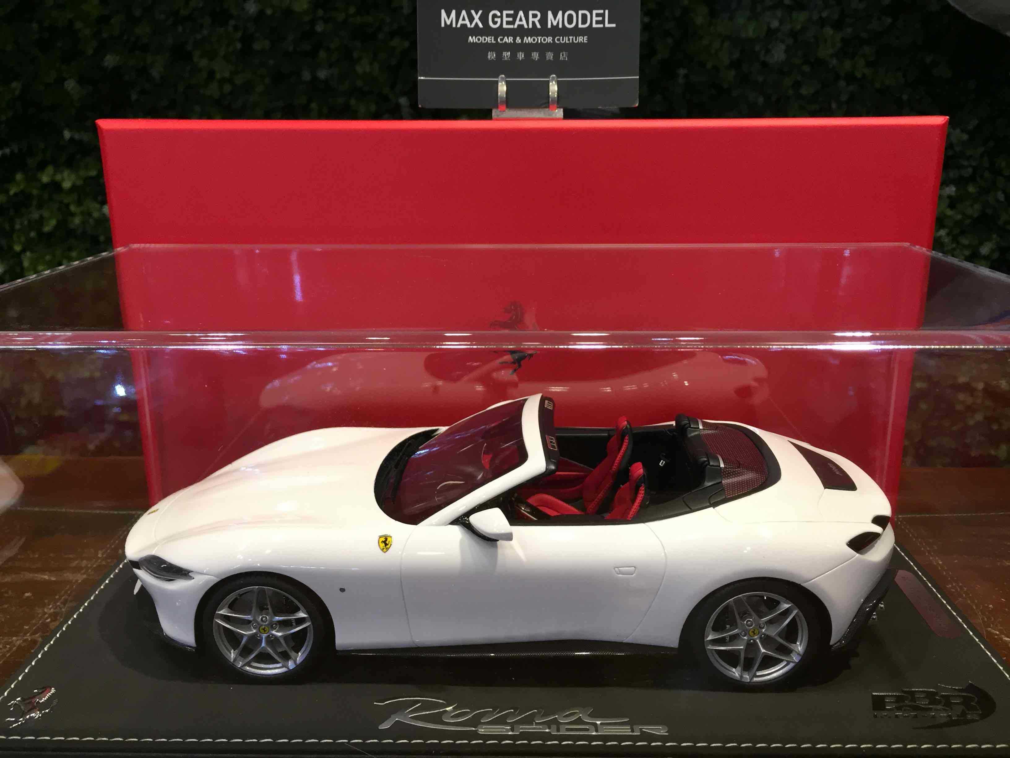 1/18 BBR Ferrari Roma Spider Bianco Cervino P18230C【MGM】