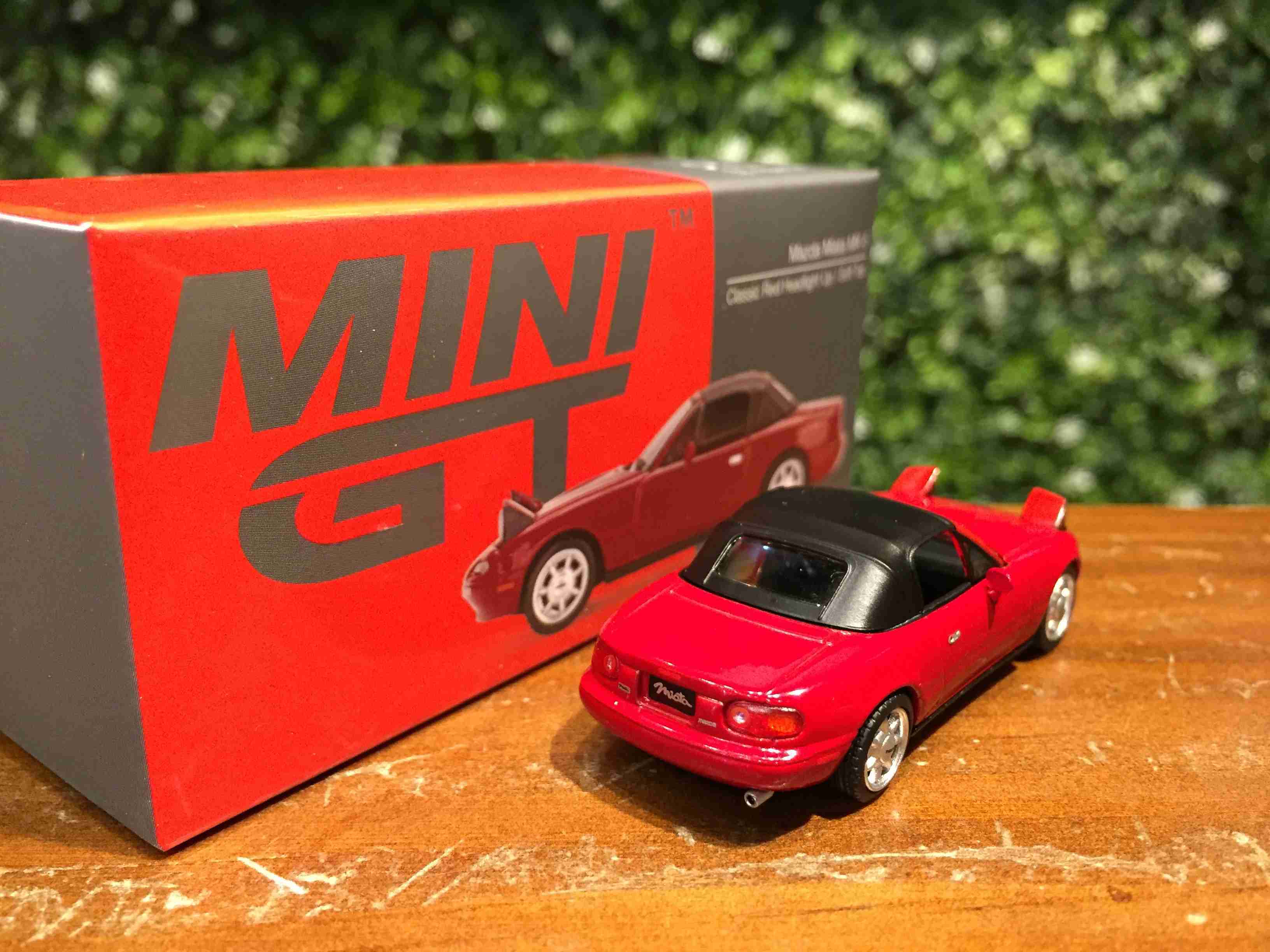 1/64 MiniGT Mazda Miata MX-5 (NA) Classic Red MGT00361L【MGM】