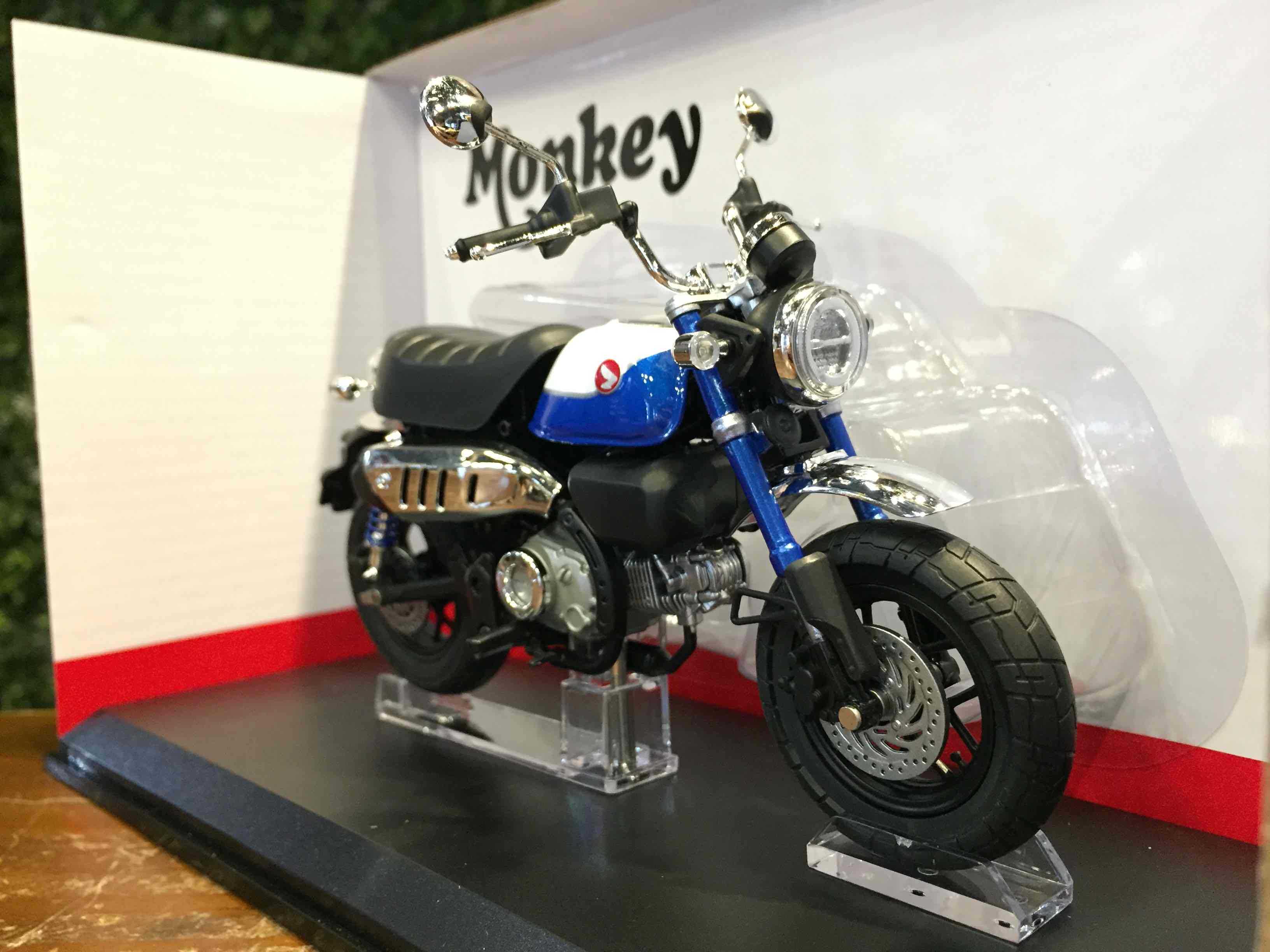 1/12 Aoshima Honda Monkey 125 2022 Blue 111215【MGM】