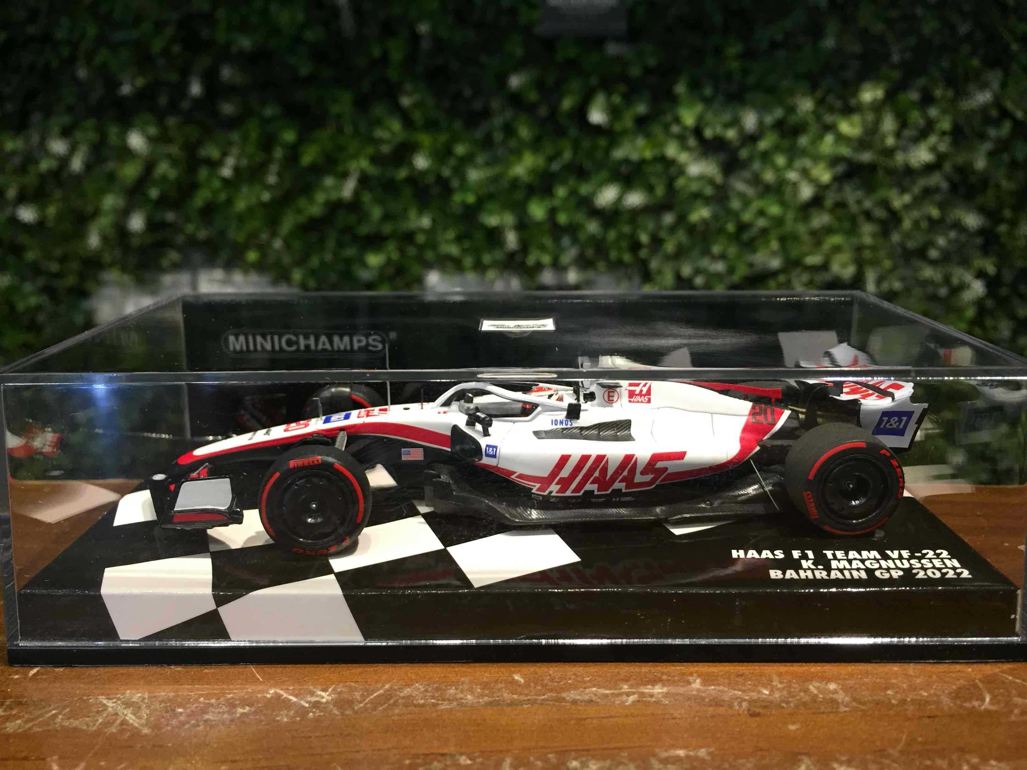 1/43 Minichamps HAAS F1 VF22 Kevin Magnussen 417220120【MGM】