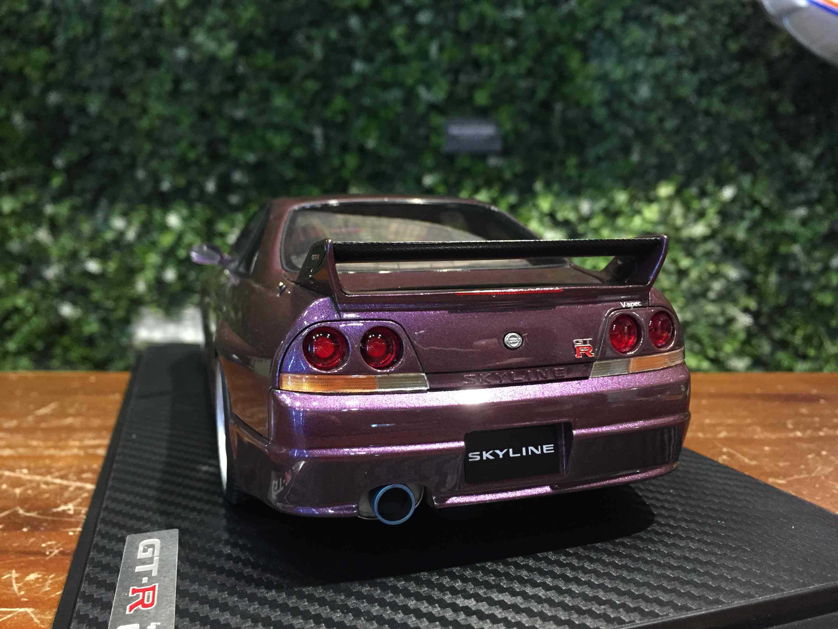 1/18 Ignition Nissan Skyline GT-R (R33) Purple IG2779【MGM】 - Max