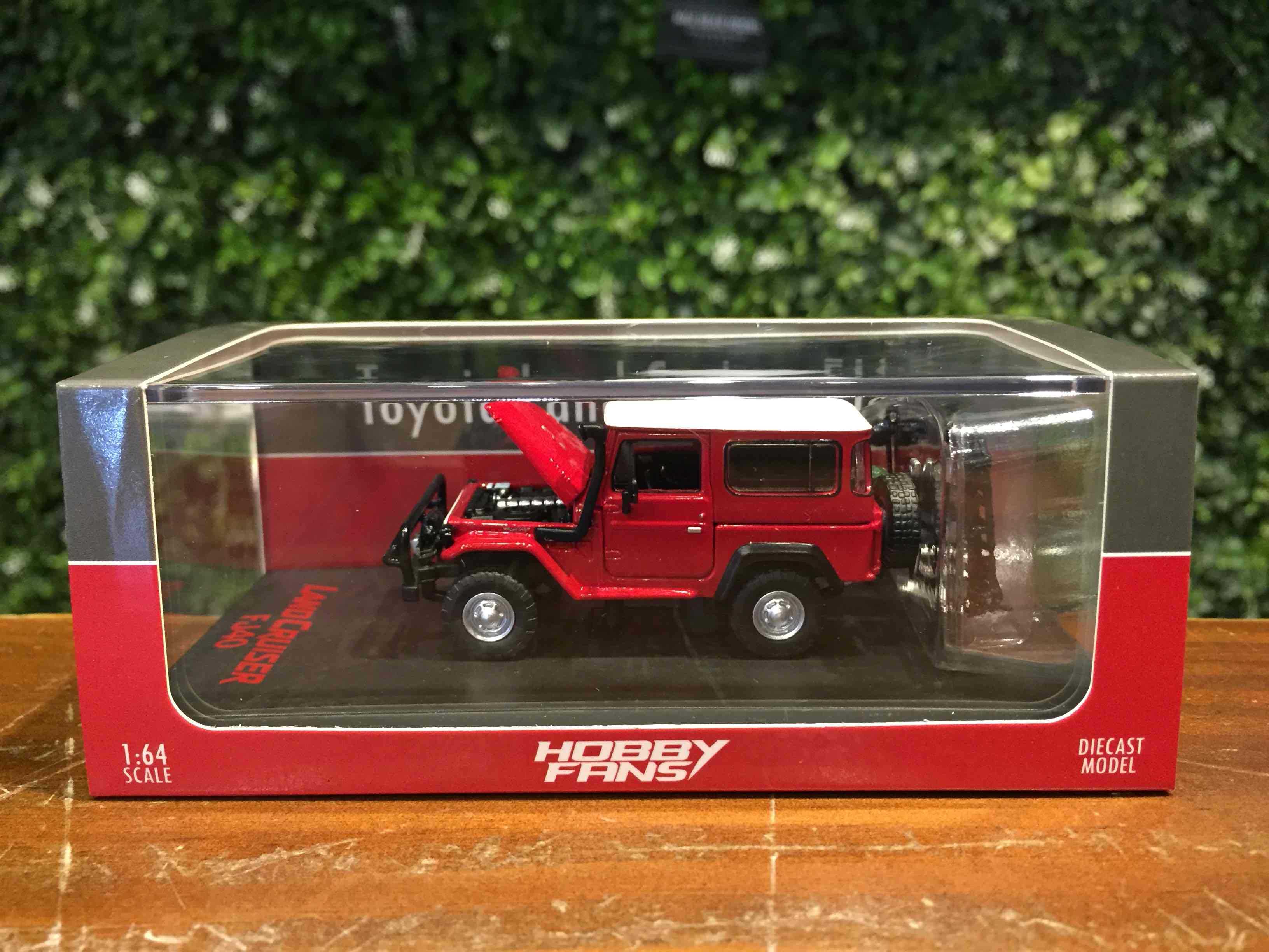 1/64 HF Toyota Land Cruiser FJ40 Red HF64FJ4014RED【MGM】