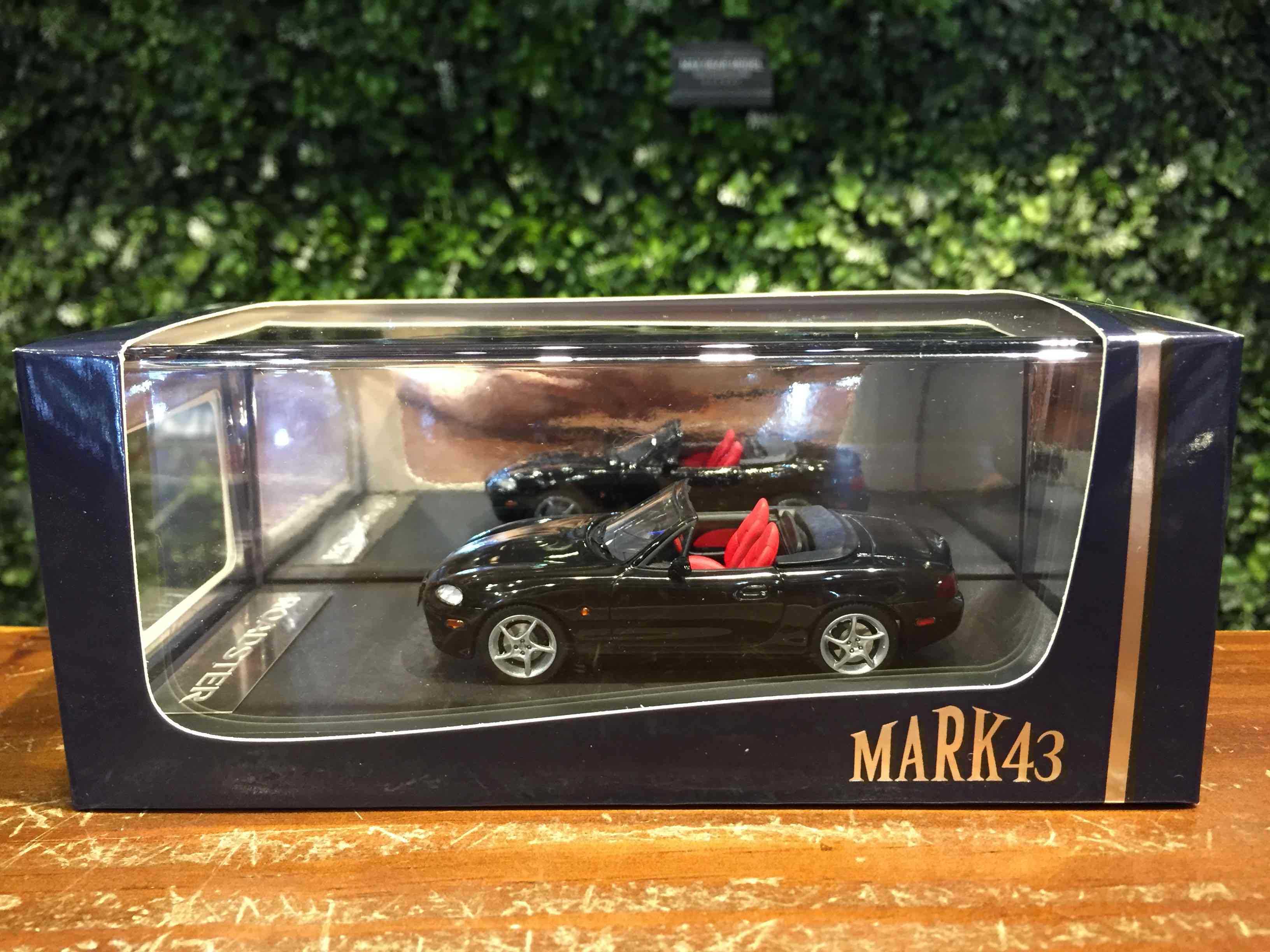 1/43 Mark43 Mazda Roadster MX5 (NB8C) RS 2000 PM4325BBK【MGM】