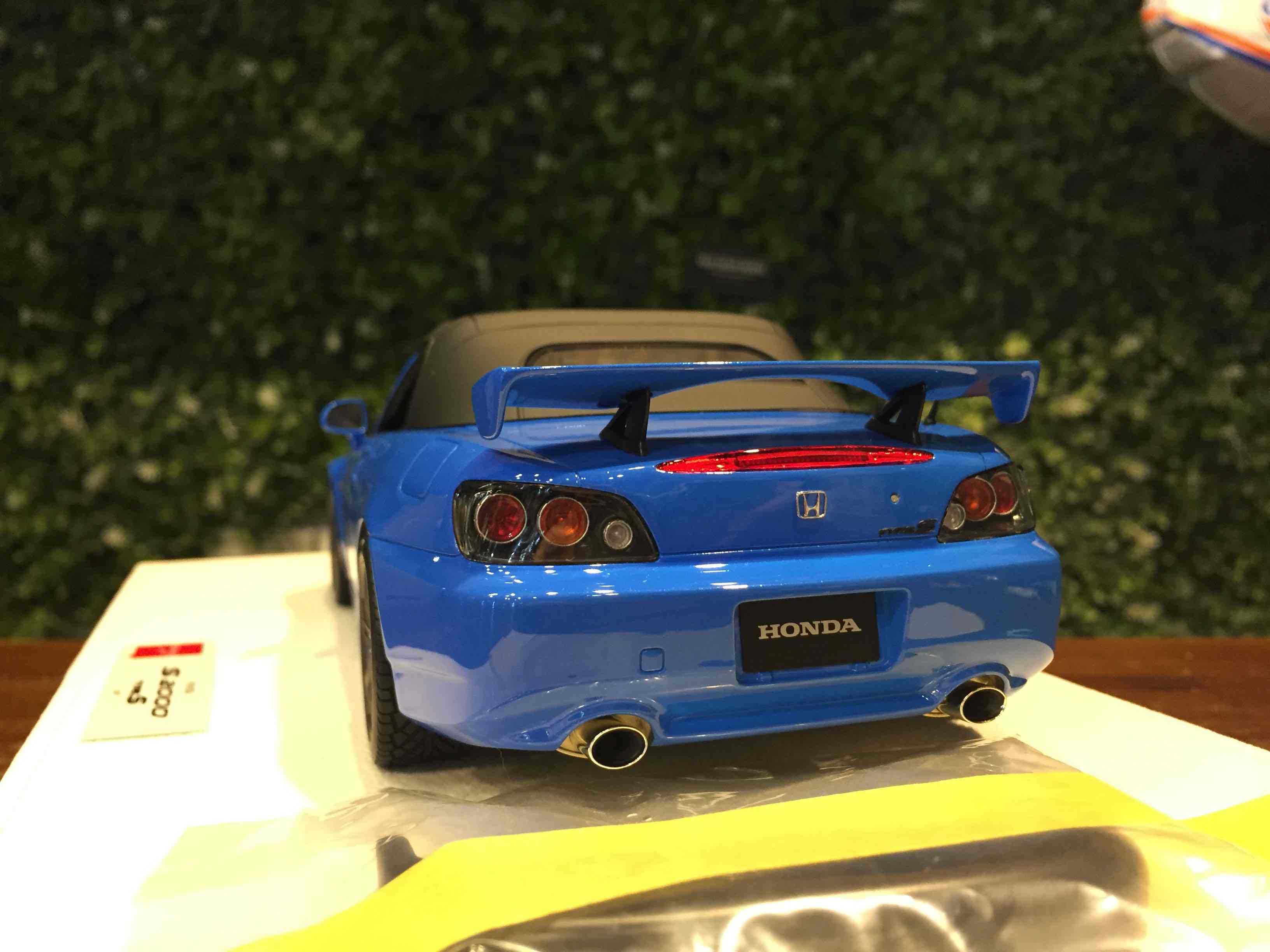 1/18 MakeUp Honda S2000 (AP2) Type-S 2007 Blue EML114A【MGM】