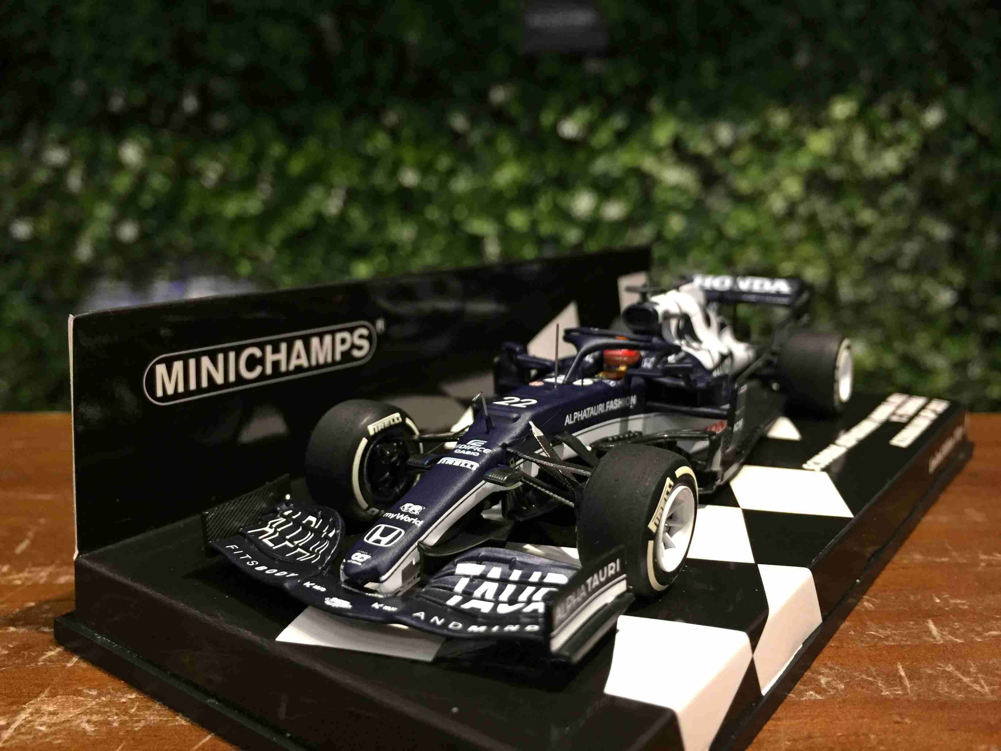 1/43 Minichamps AlphaTauri AT02 Yuki Tsunoda 417210722【MGM】