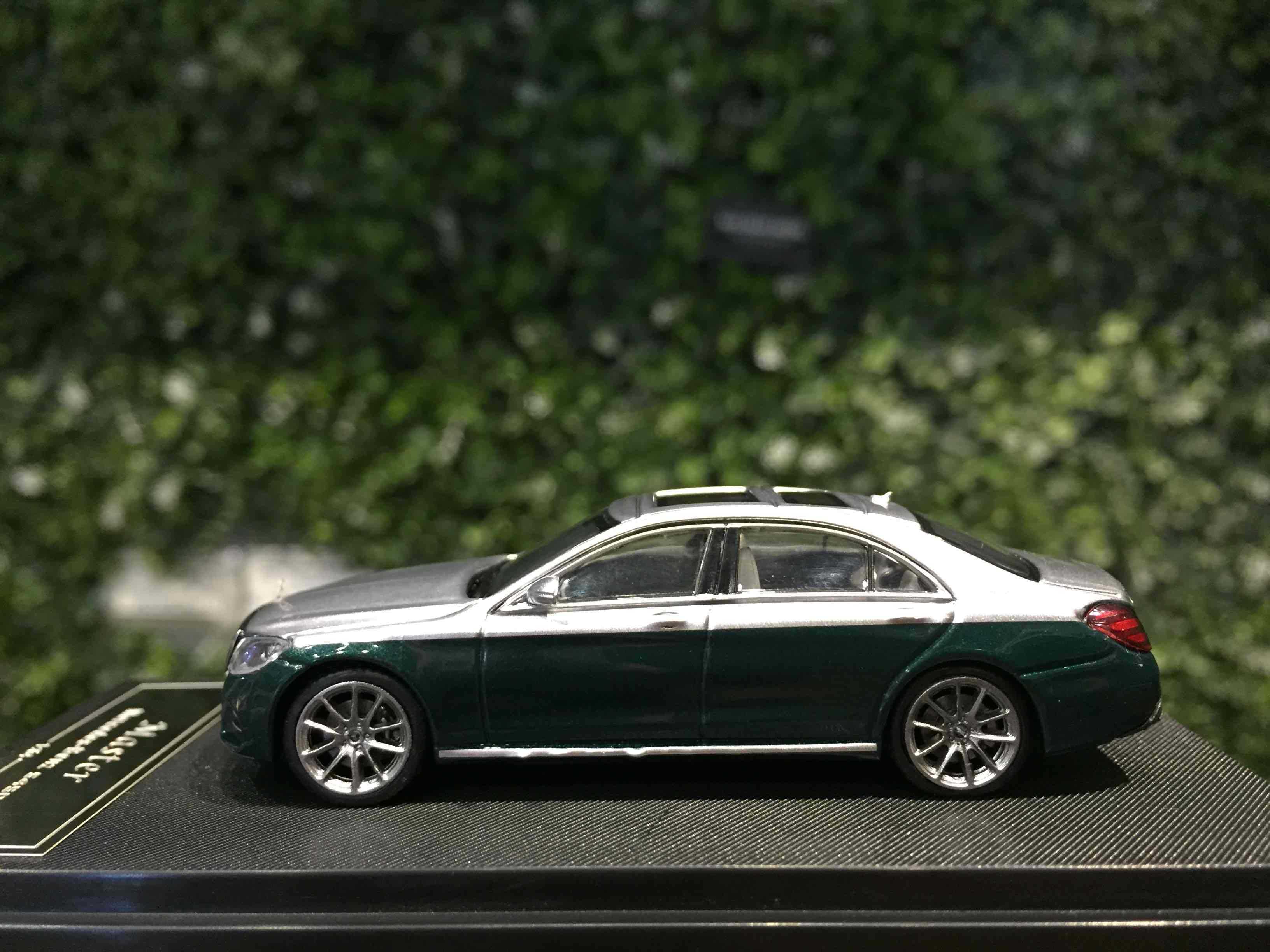 1/64 Master Mercedes-Benz S-Class S450 (W222) SilverGreen【MG