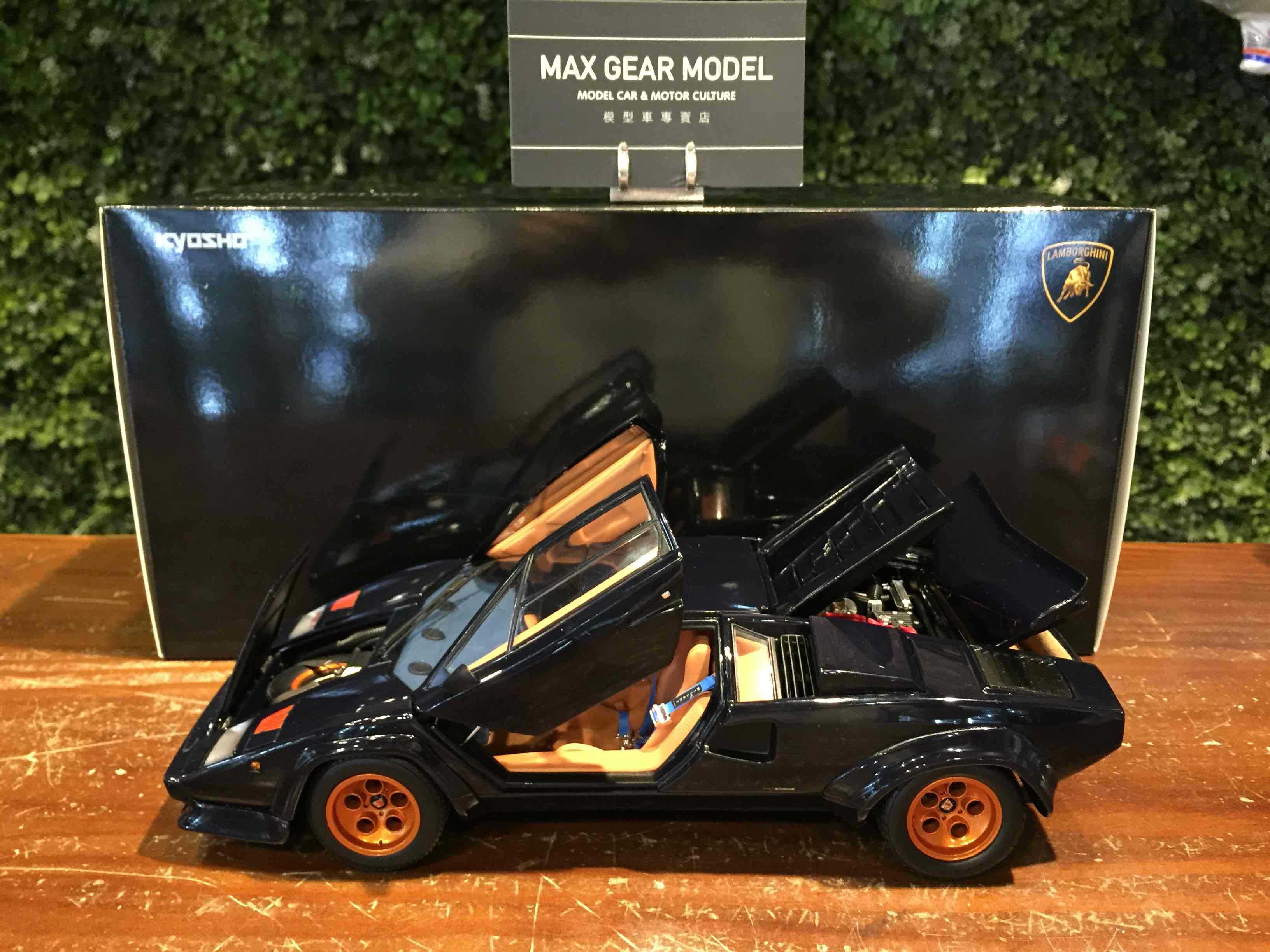 1/18 Kyosho Lamborghini Countach Walter Wolf 08320D【MGM】