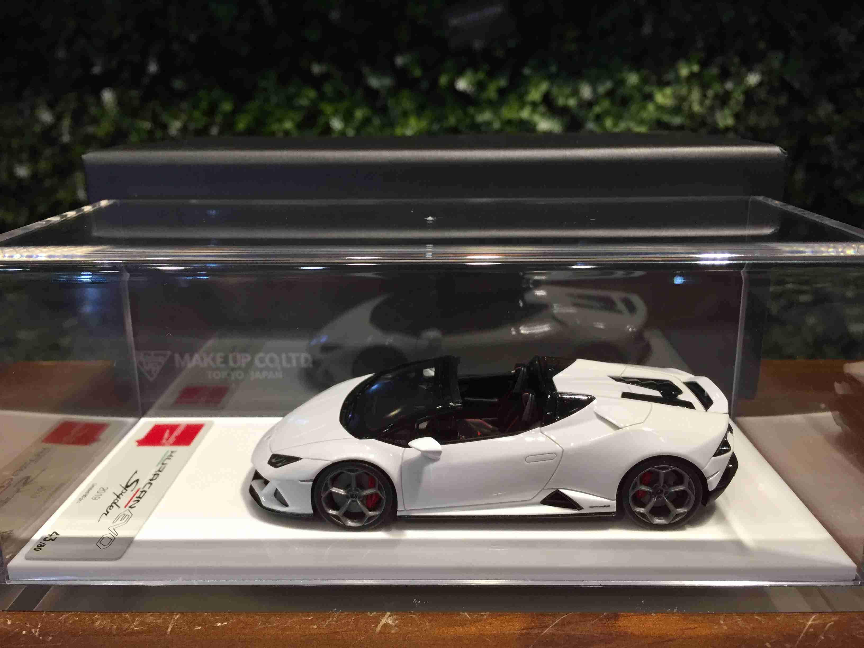 1/43 MakeUp Lamborghini Huracan EVO Spyder 2019 EM522C【MGM】