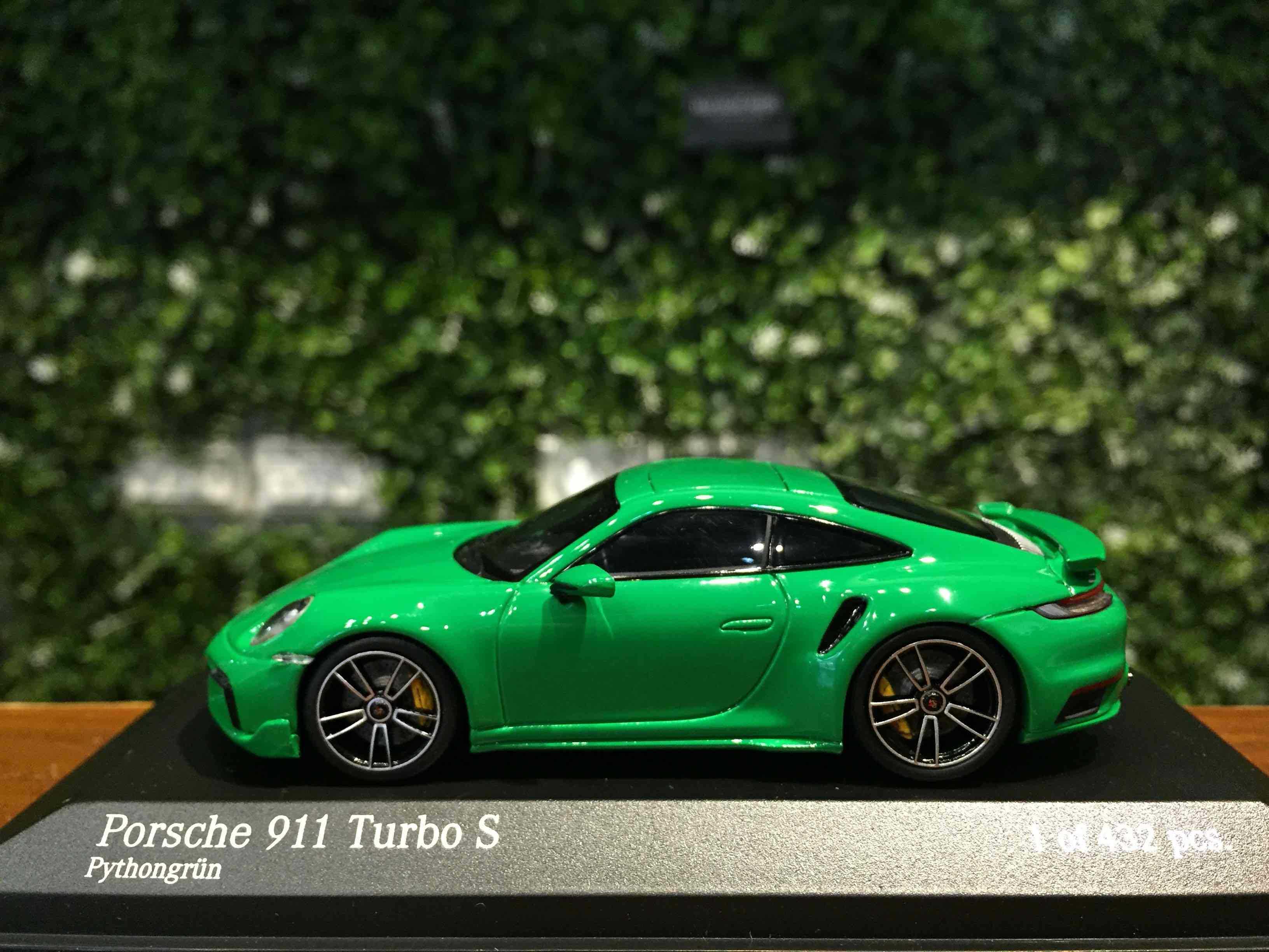 1/43 Minichamps Porsche 911 (992) Turbo S GR 410060071【MGM】