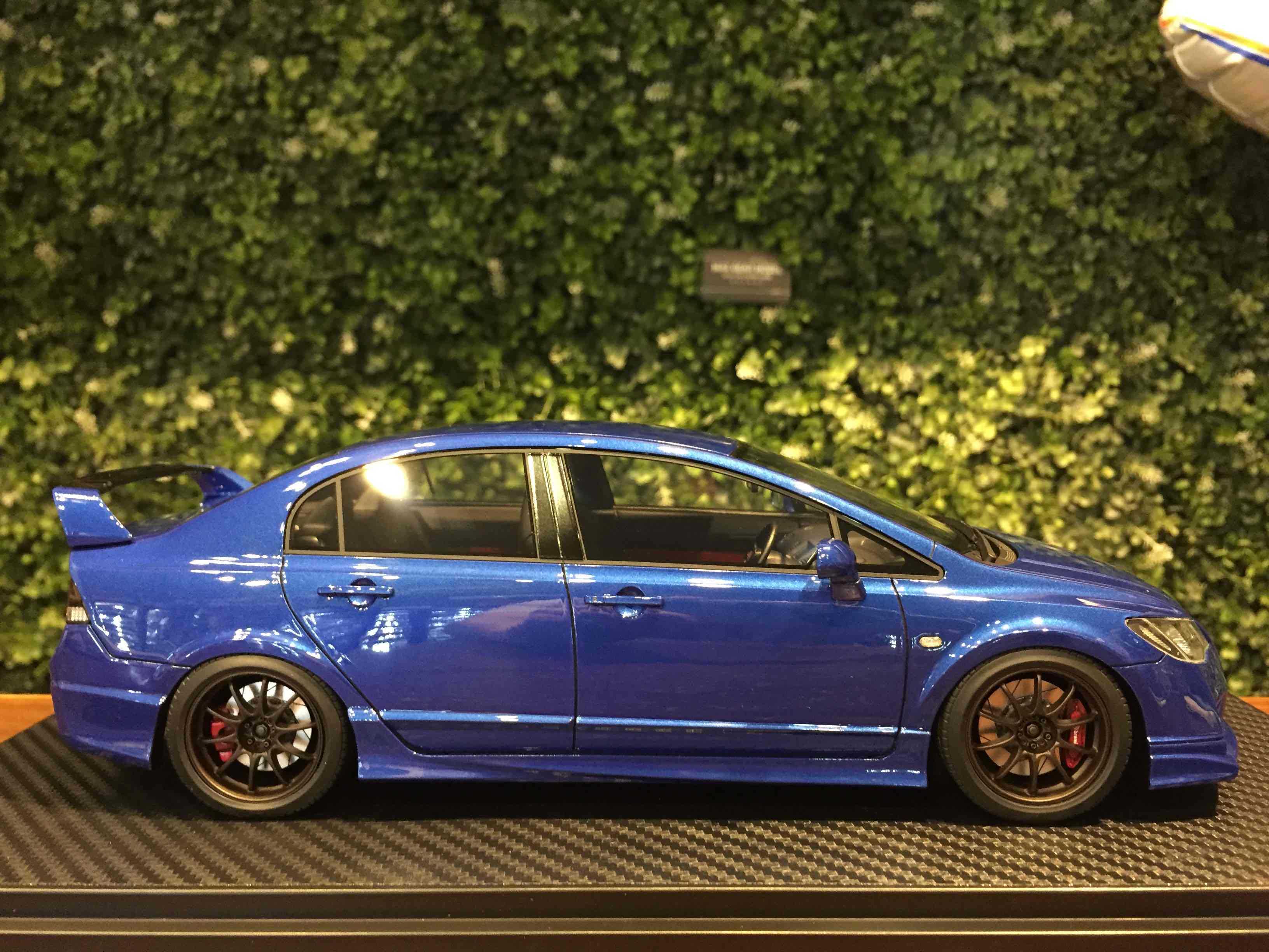 1/18 Ignition Honda Civic (FD2) Type R Blue IG2830【MGM】