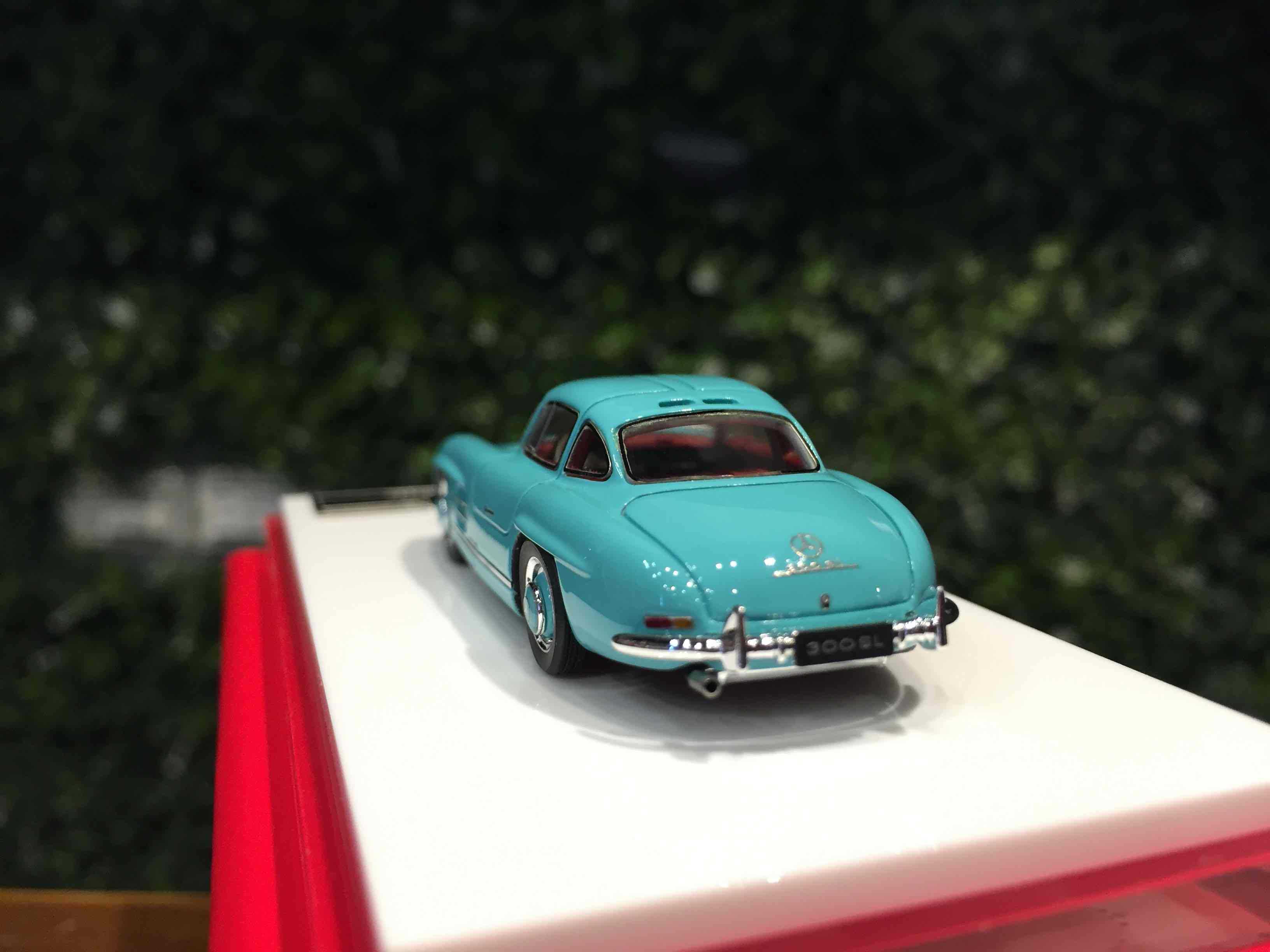 1/64 SCM Mercedes-Benz 300 SL (W198) Cyan Met SCM05R【MGM】