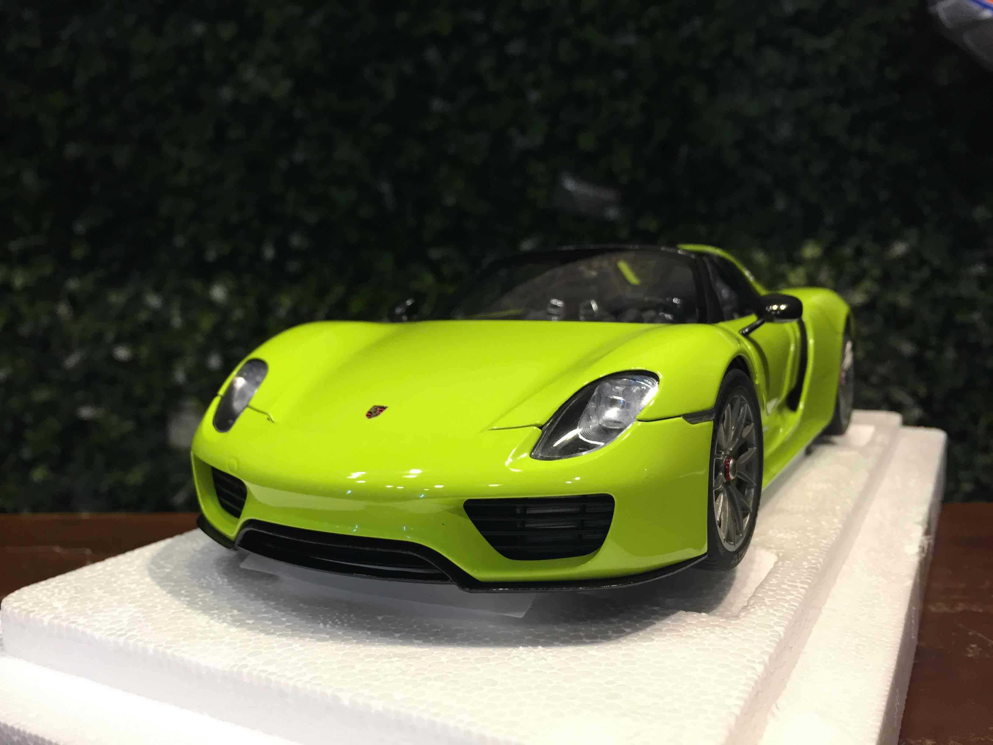 1/18 AUTOart Porsche 918 Spyder Weissach Package 77921【MGM】