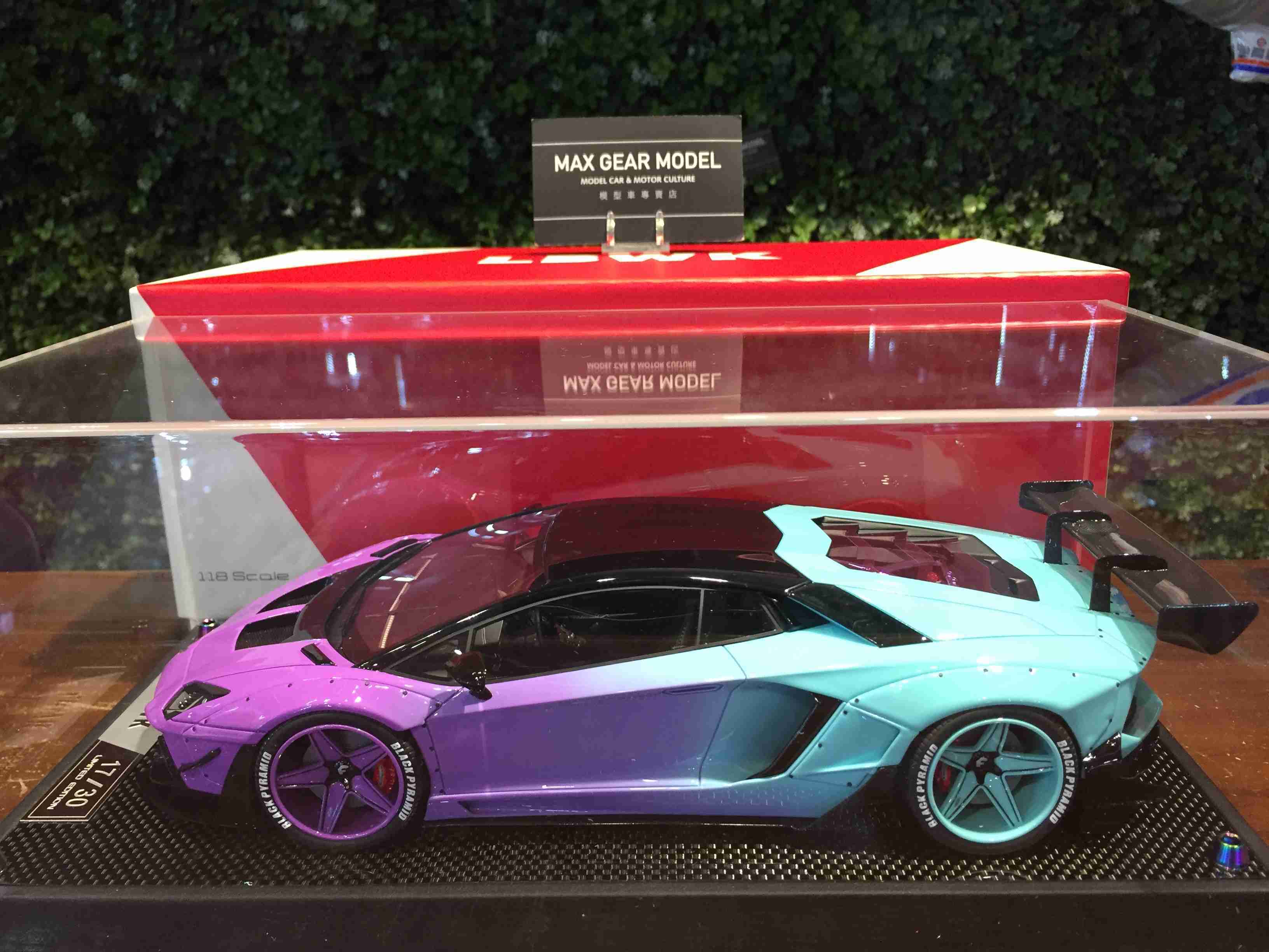 1/18 TP LB-Works Aventador 2.0 Purple/Green【MGM】