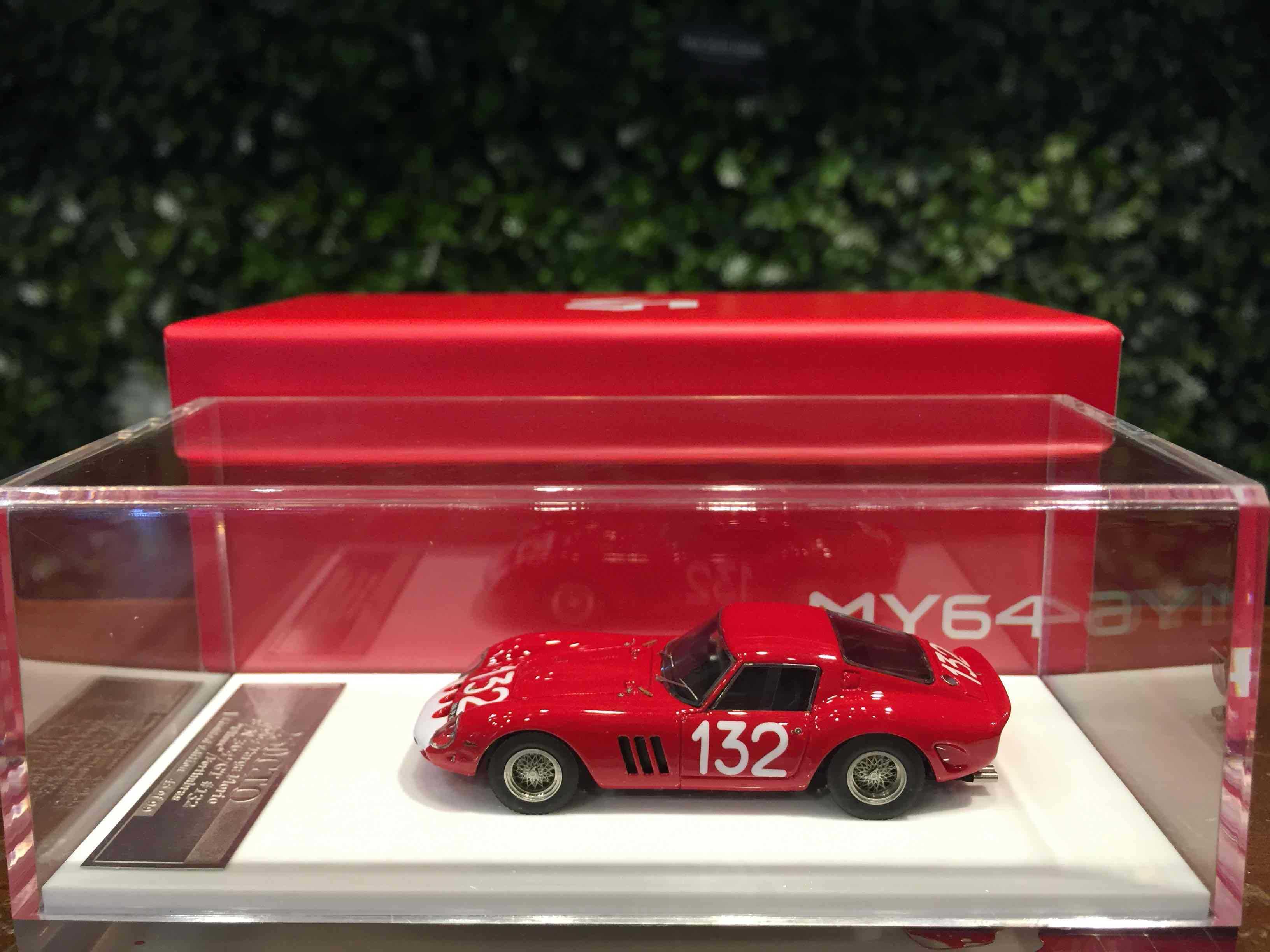 1/64 SCM Ferrari 250 GTO S/N3647 #132 Targa Florio 01MO【MGM】