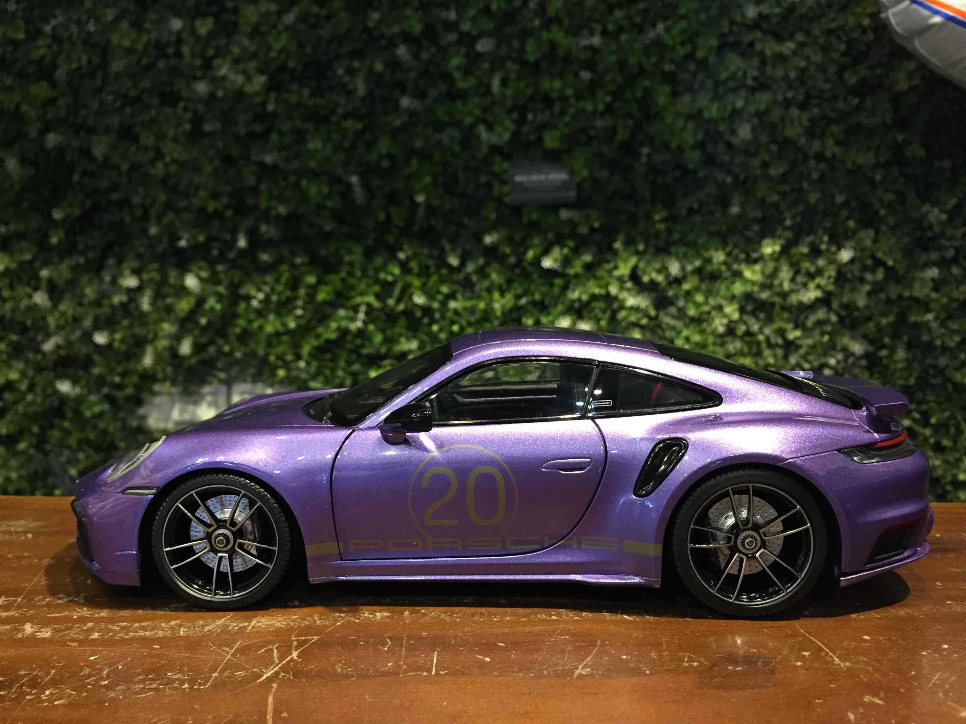 1/18 Minichamps Porsche 911 (992) Turbo S 113069076【MGM】