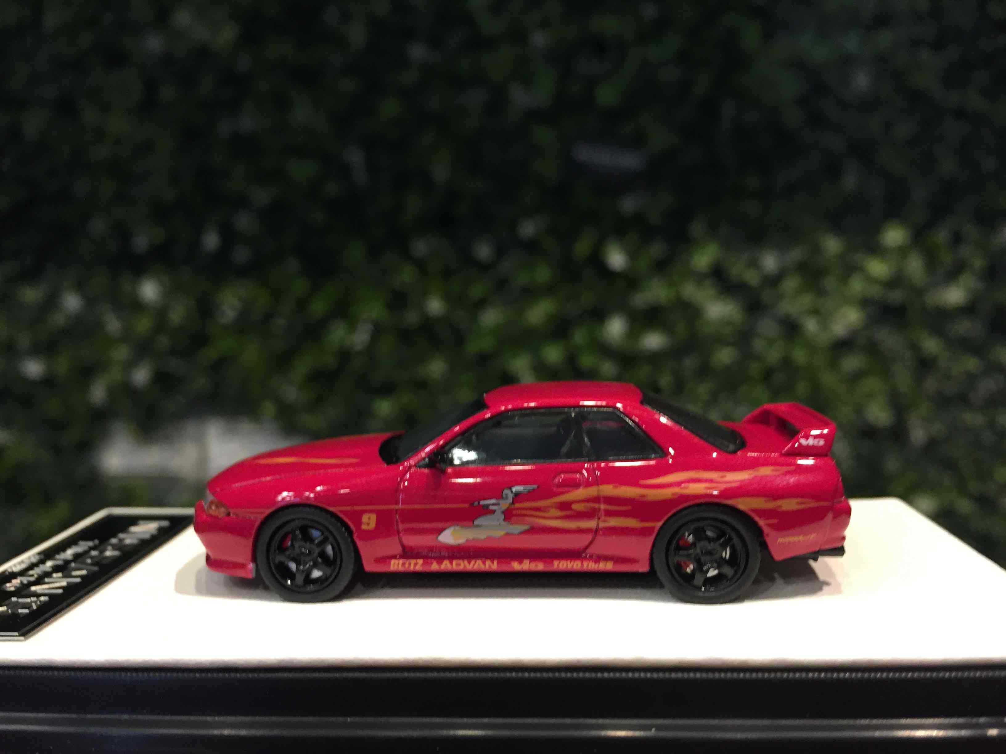 1/64 TimeModel Nissan Skyline GT-R (R32) Wine TM644121【MGM】