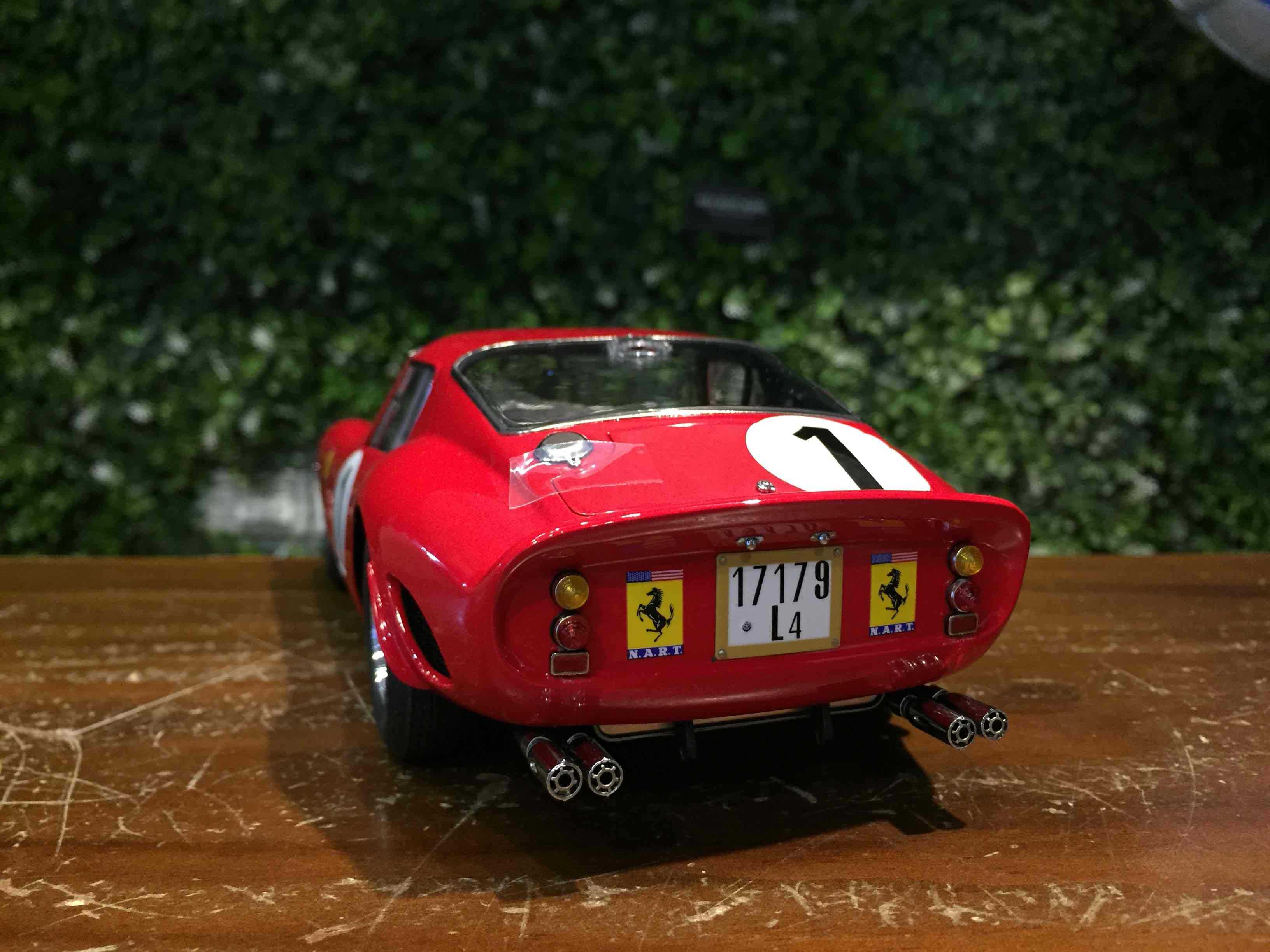 1/18 CMC Ferrari 250 GTO 1962 #1 M254【MGM】