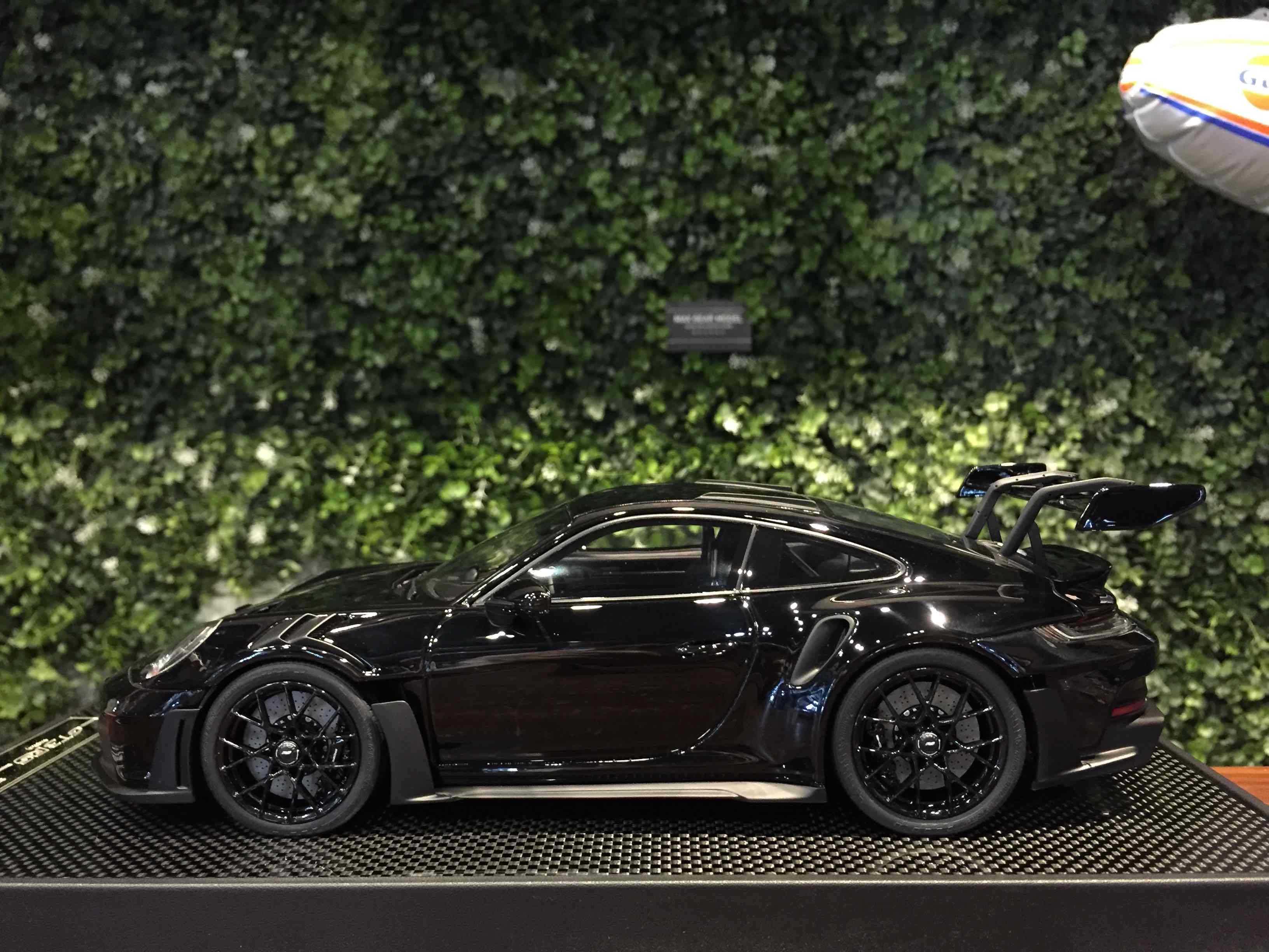 1/18 TP Porsche 911 (992) GT3 RS Gloss Black TP1809BK【MGM】