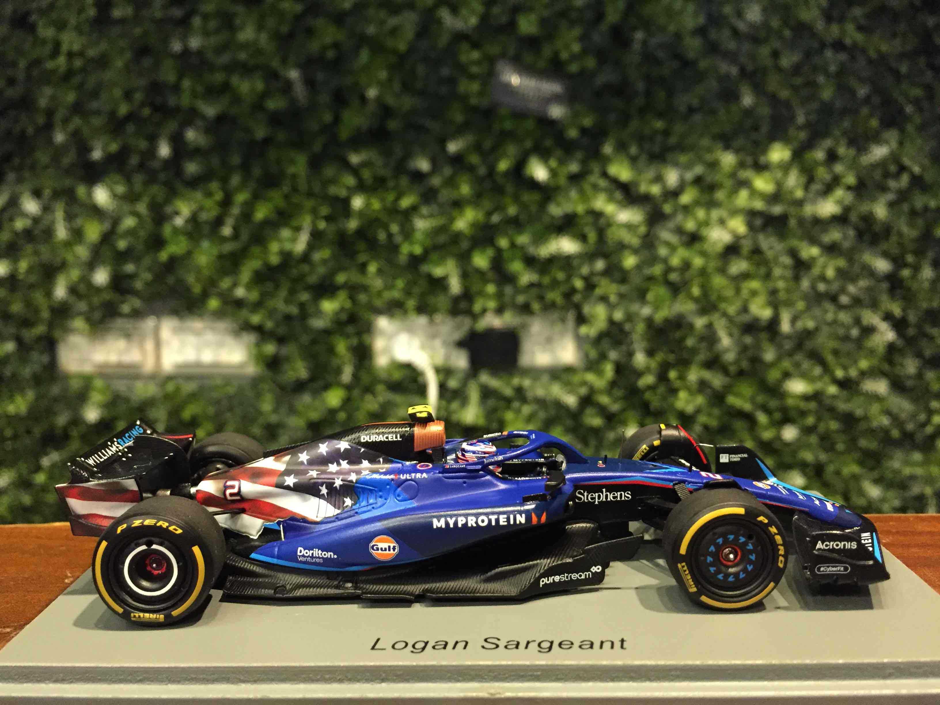 1/43 Spark Williams F1 FW45 Logan Sargeant 2023 S8918【MGM】