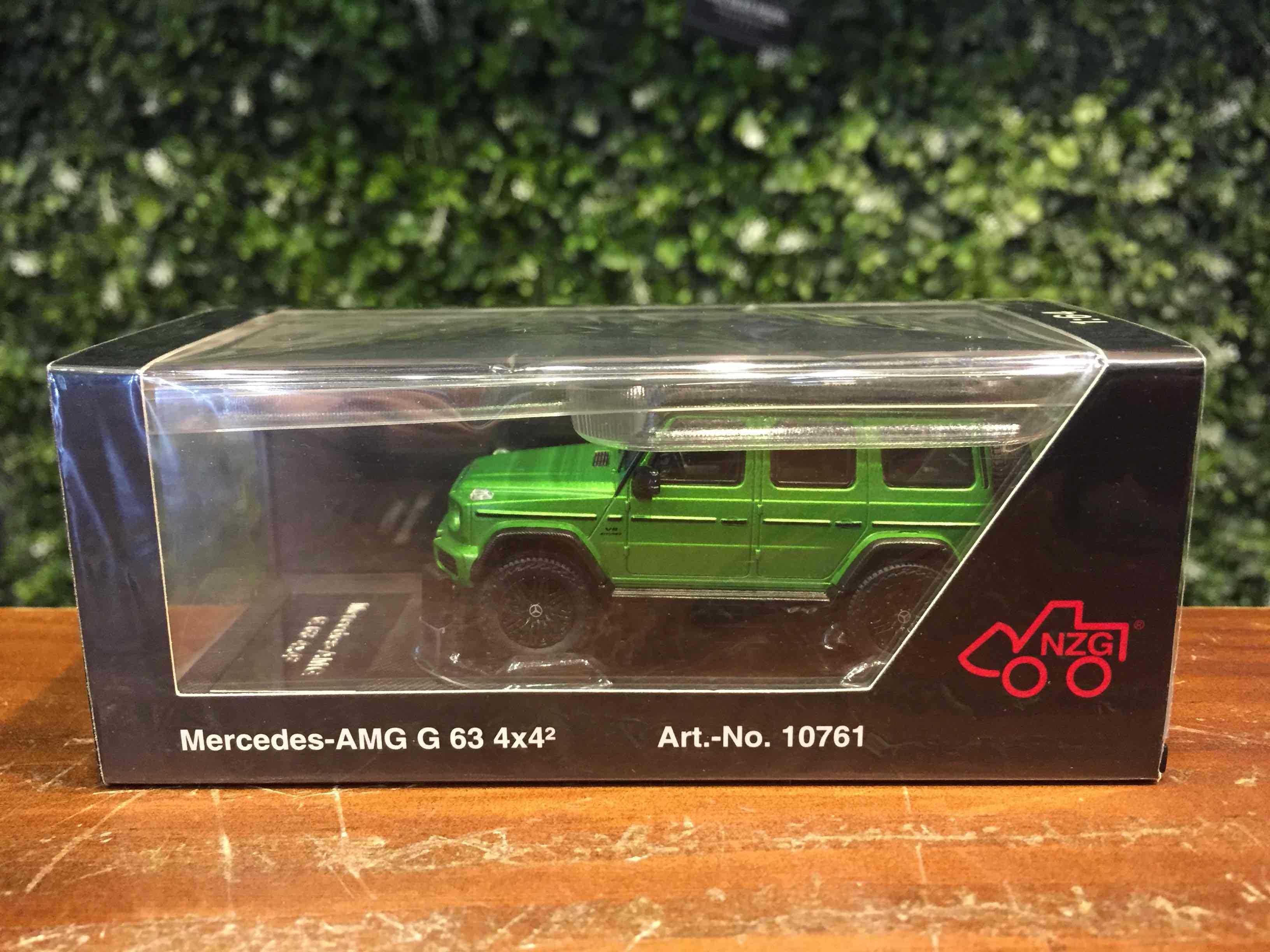 1/64 NZG Mercedes-AMG G63 4x4 W464 Green Magno 10761/31【MGM】