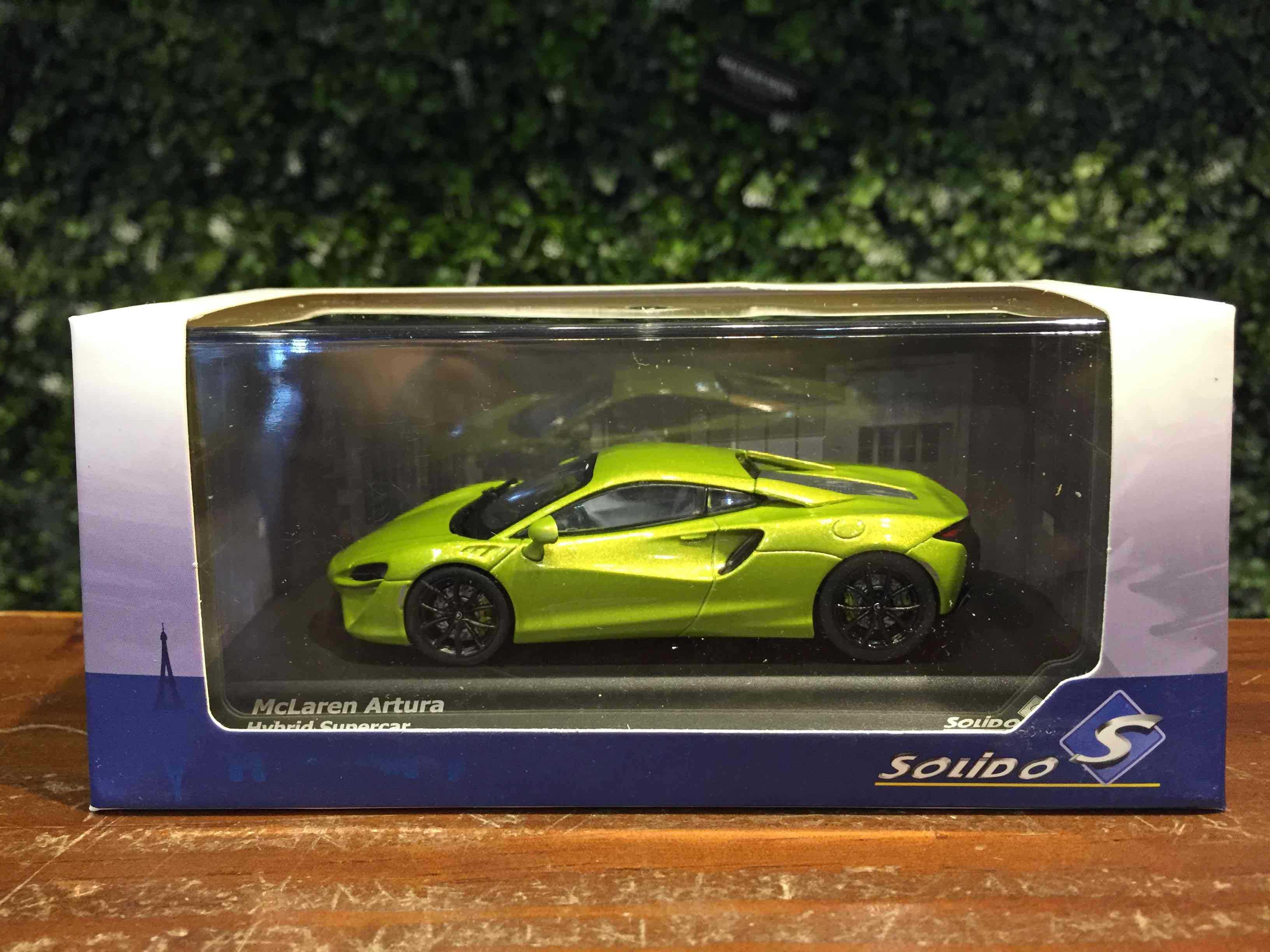 1/43 Solido McLaren Artura 2021 River Green S4313501【MGM】