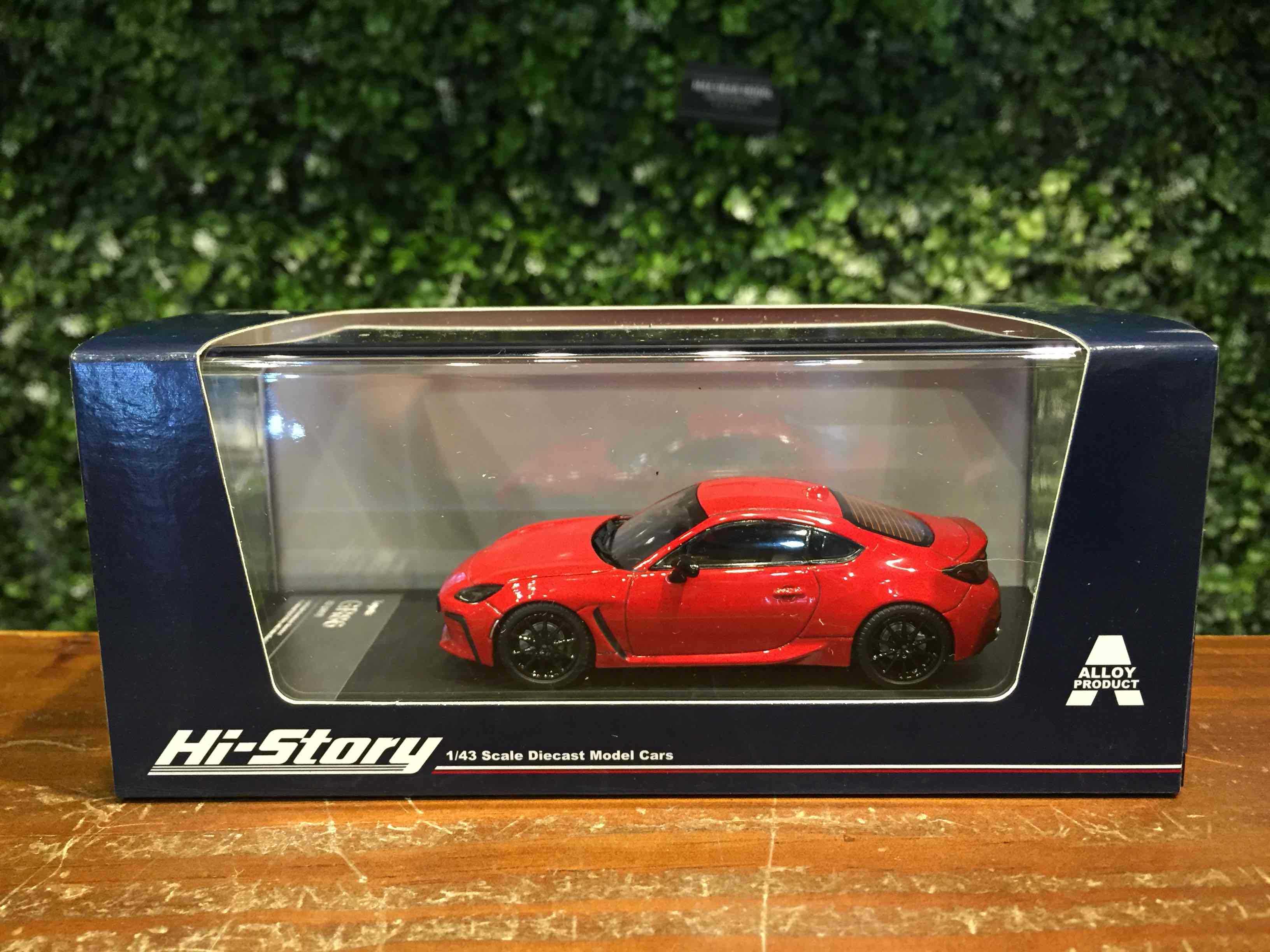 1/43 Hi-Story Toyota GR86 RZ 2021 Red HS384RE【MGM】 - Max Gear Model 模型店 ...