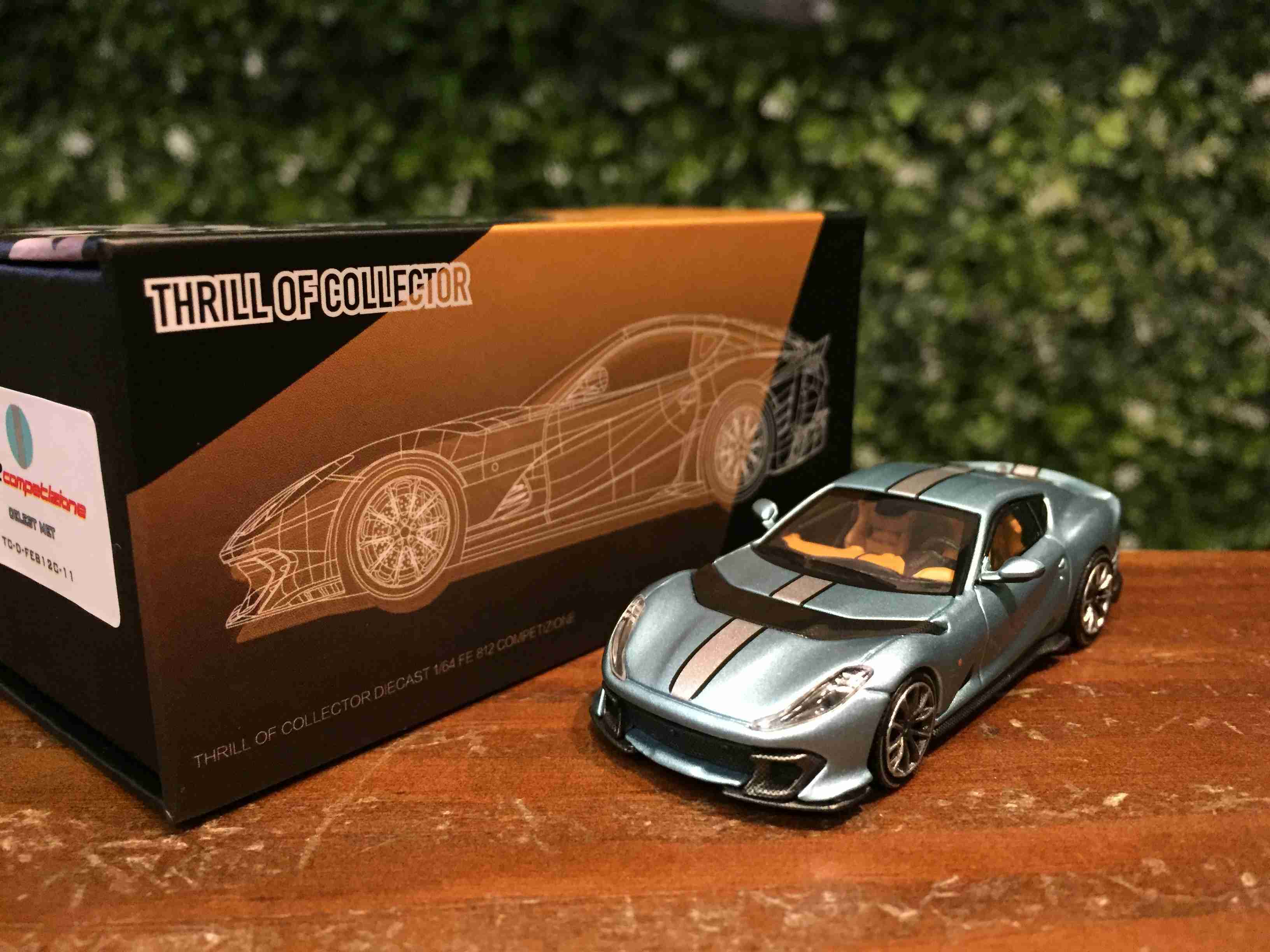 1/64 FuelMe Ferrari 812 Competizione Celest TOCDFE812C11【MGM