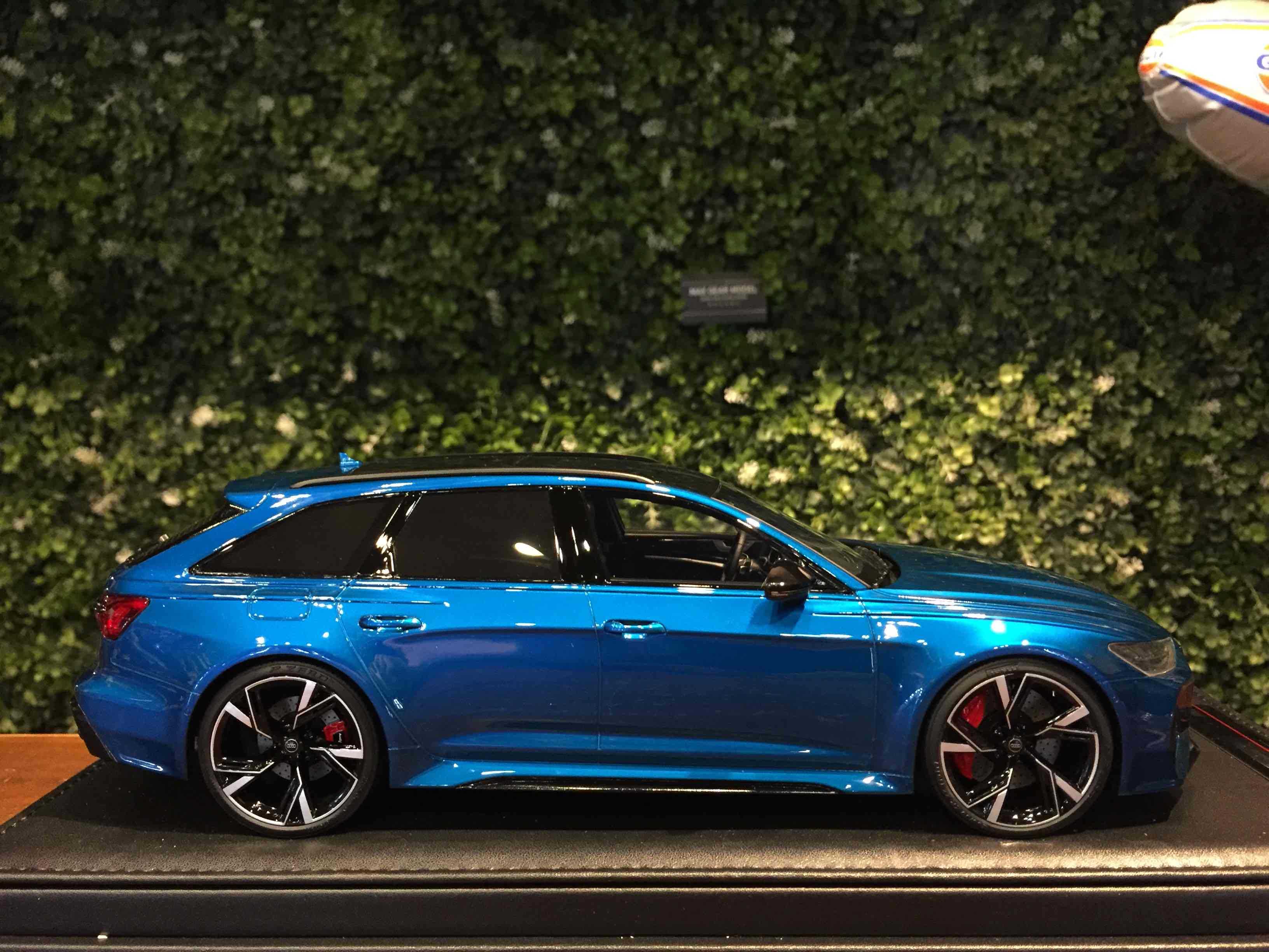 1/18 Motorhelix Audi RS6 Avant (C8) Blue Metallic【MGM】