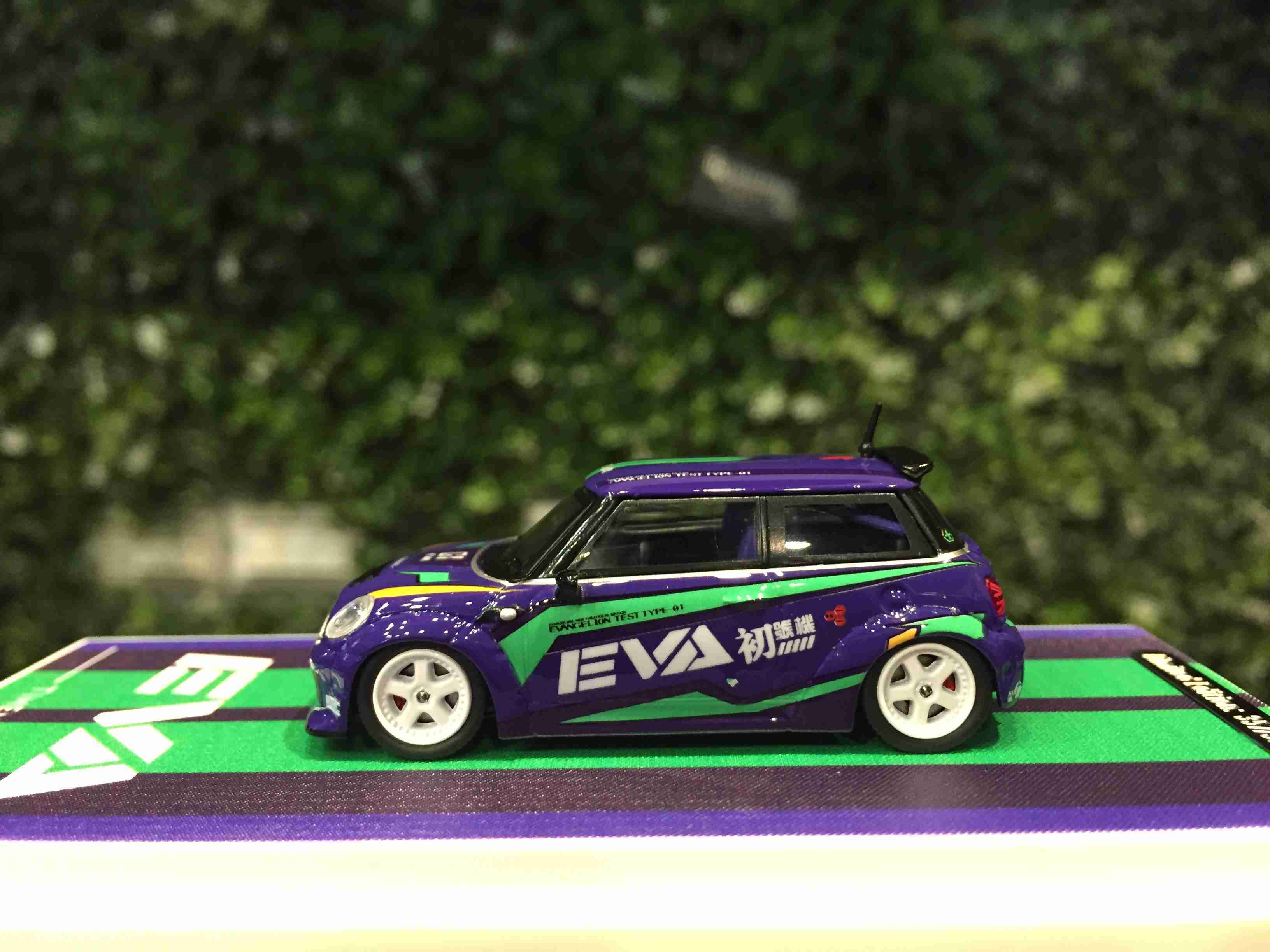 1/64 TimeModel Mini Cooper EVA Purple TM643637【MGM】