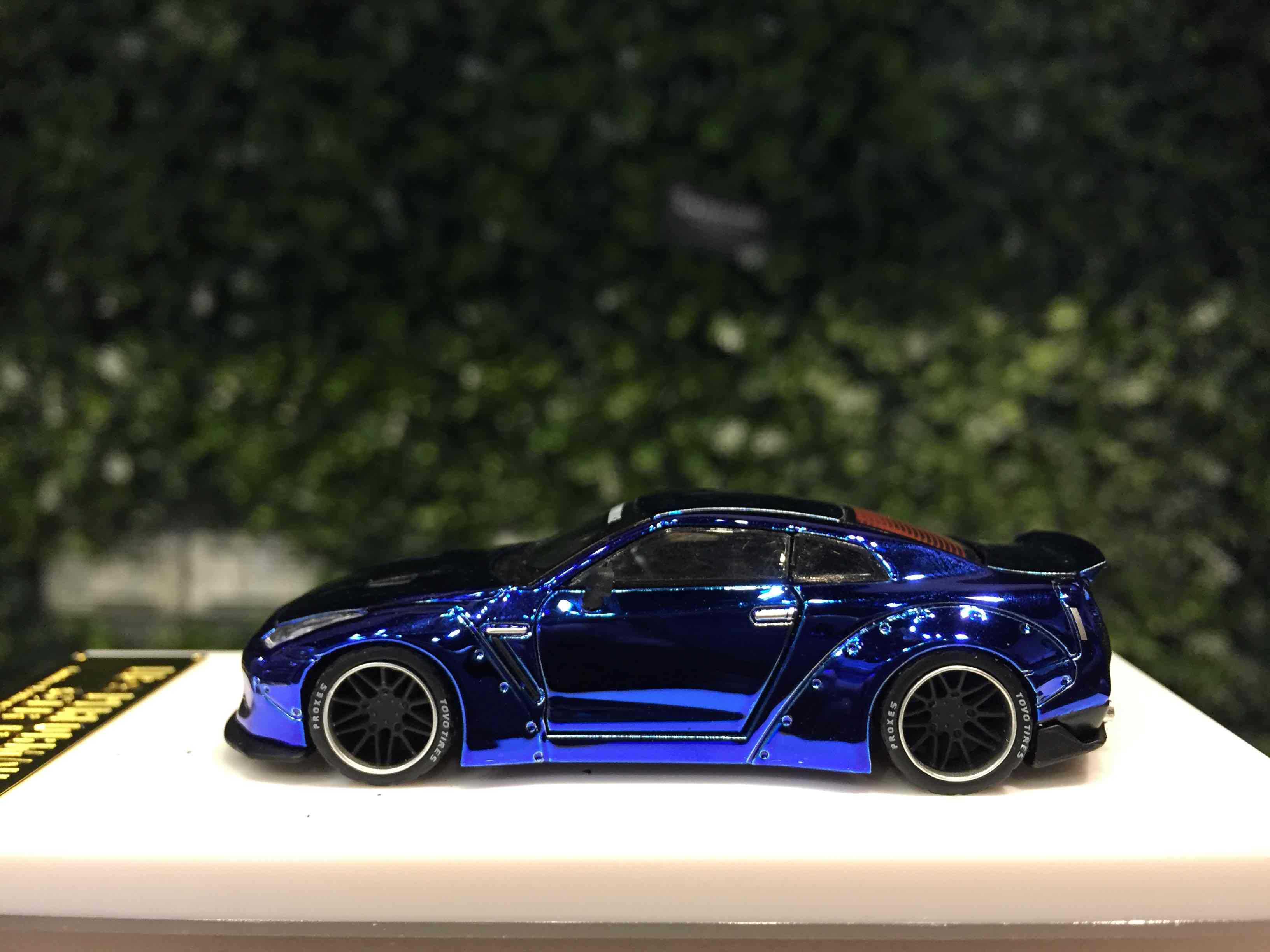 1/64 Oldtime LBWK Nissan GT-R (R35) Chrome OTM640001E【MGM】