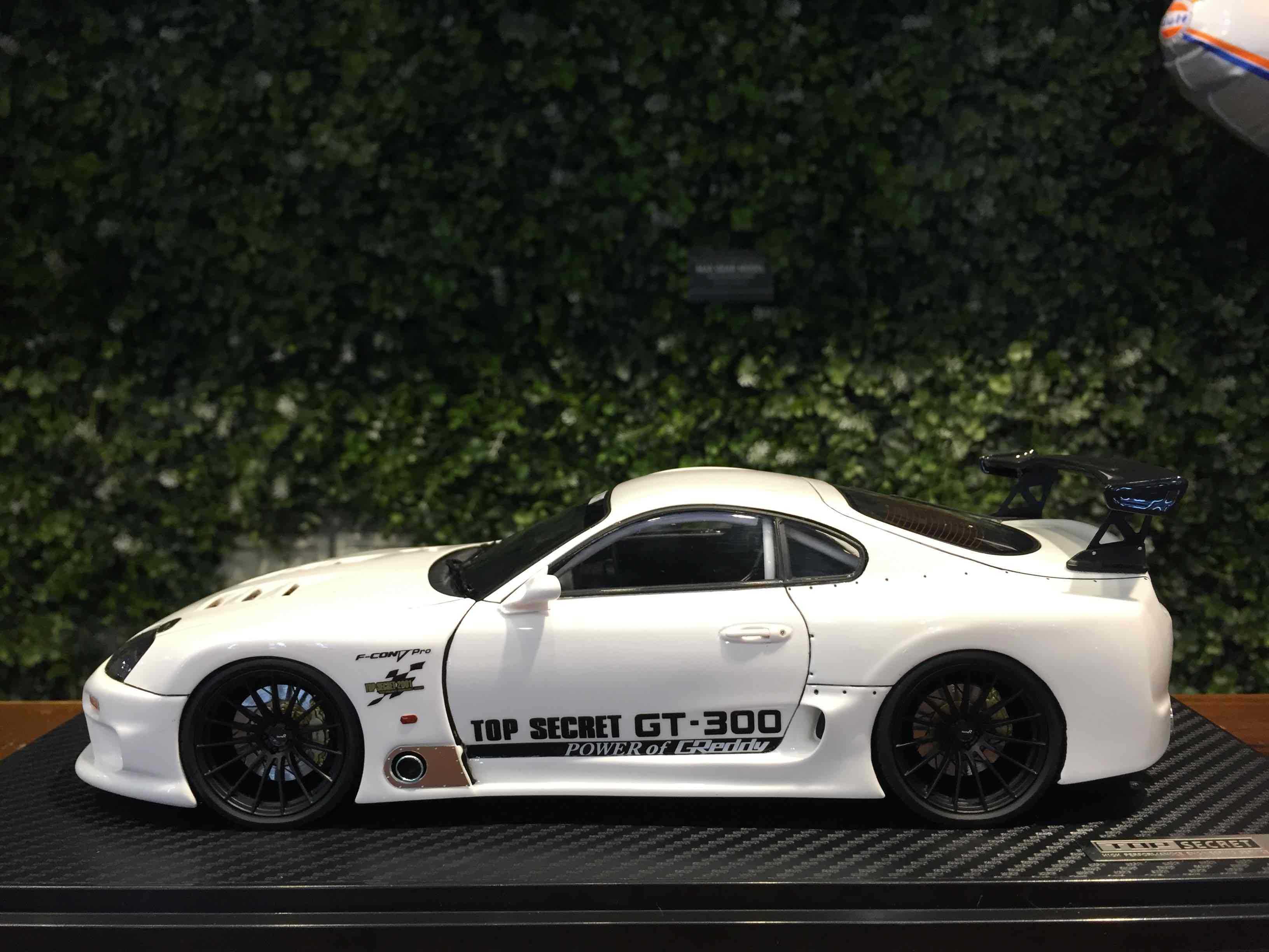 1/18 Ignition Top Secret GT300 Supra (JZA80) IG2486【MGM】