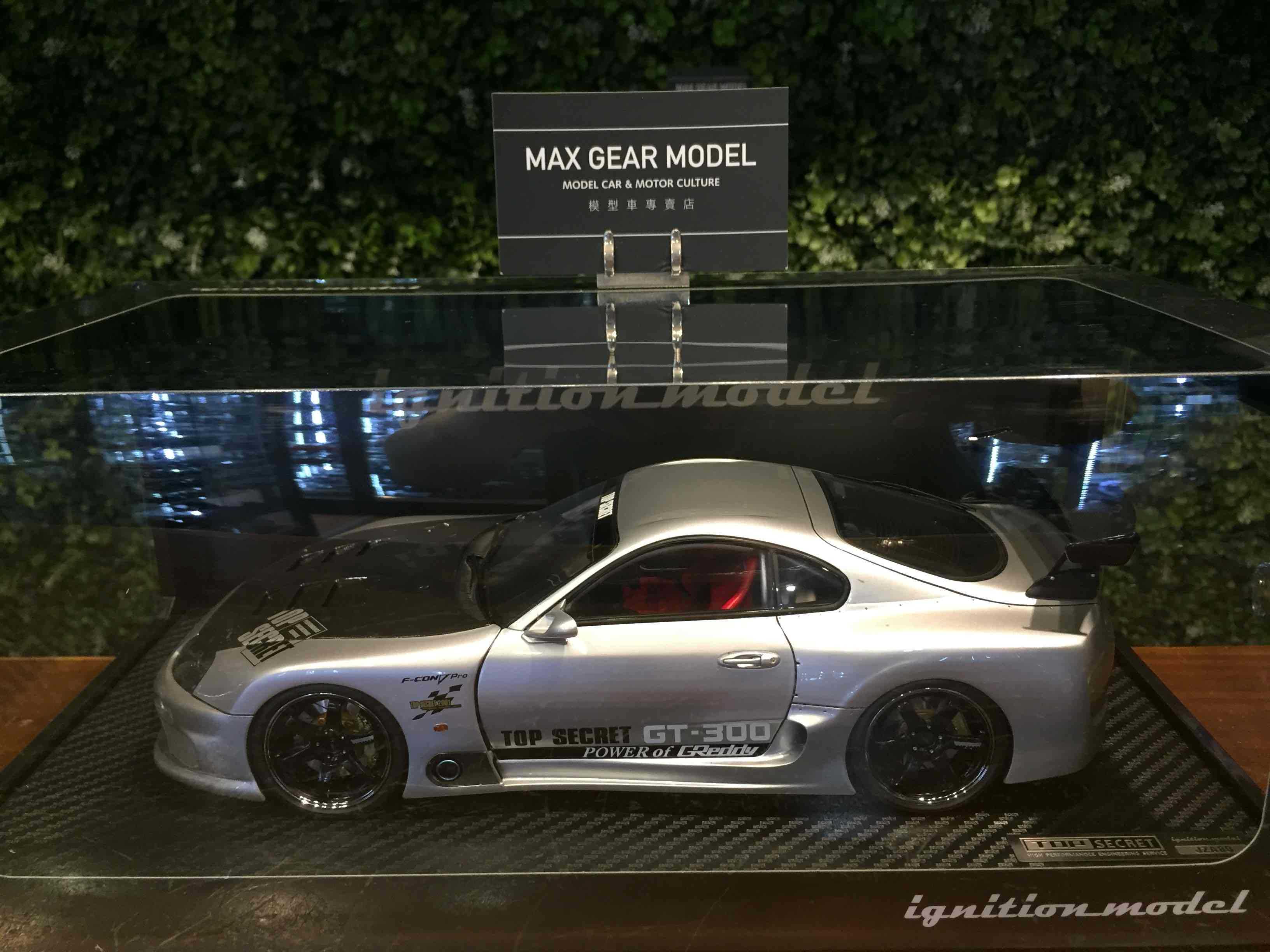 1/18 Ignition TOP SECRET GT300 Supra (JZA80) IG2490【MGM】