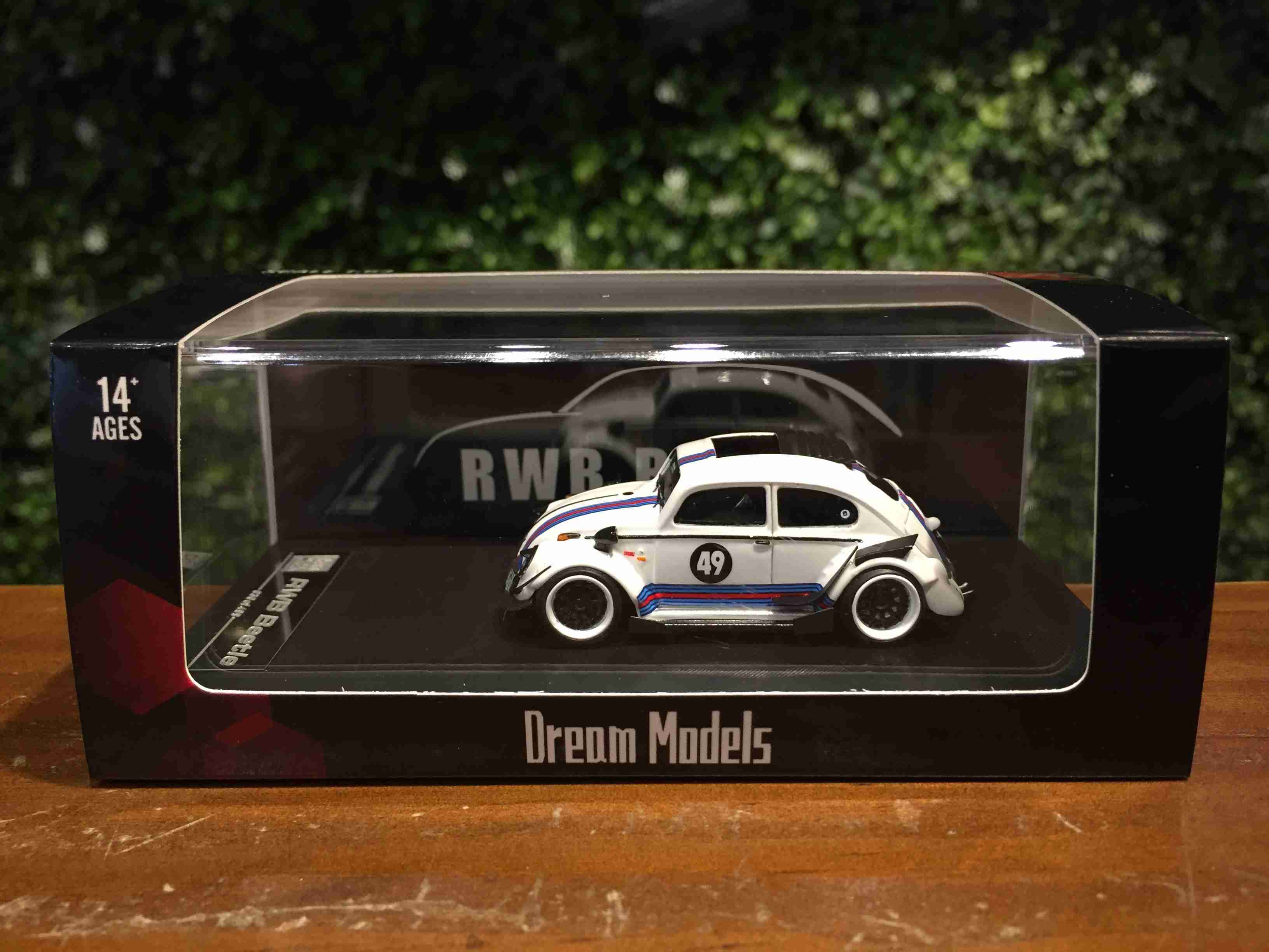 1/64 DreamModels RWB Volkswagen VW Beetle Martini【MGM】