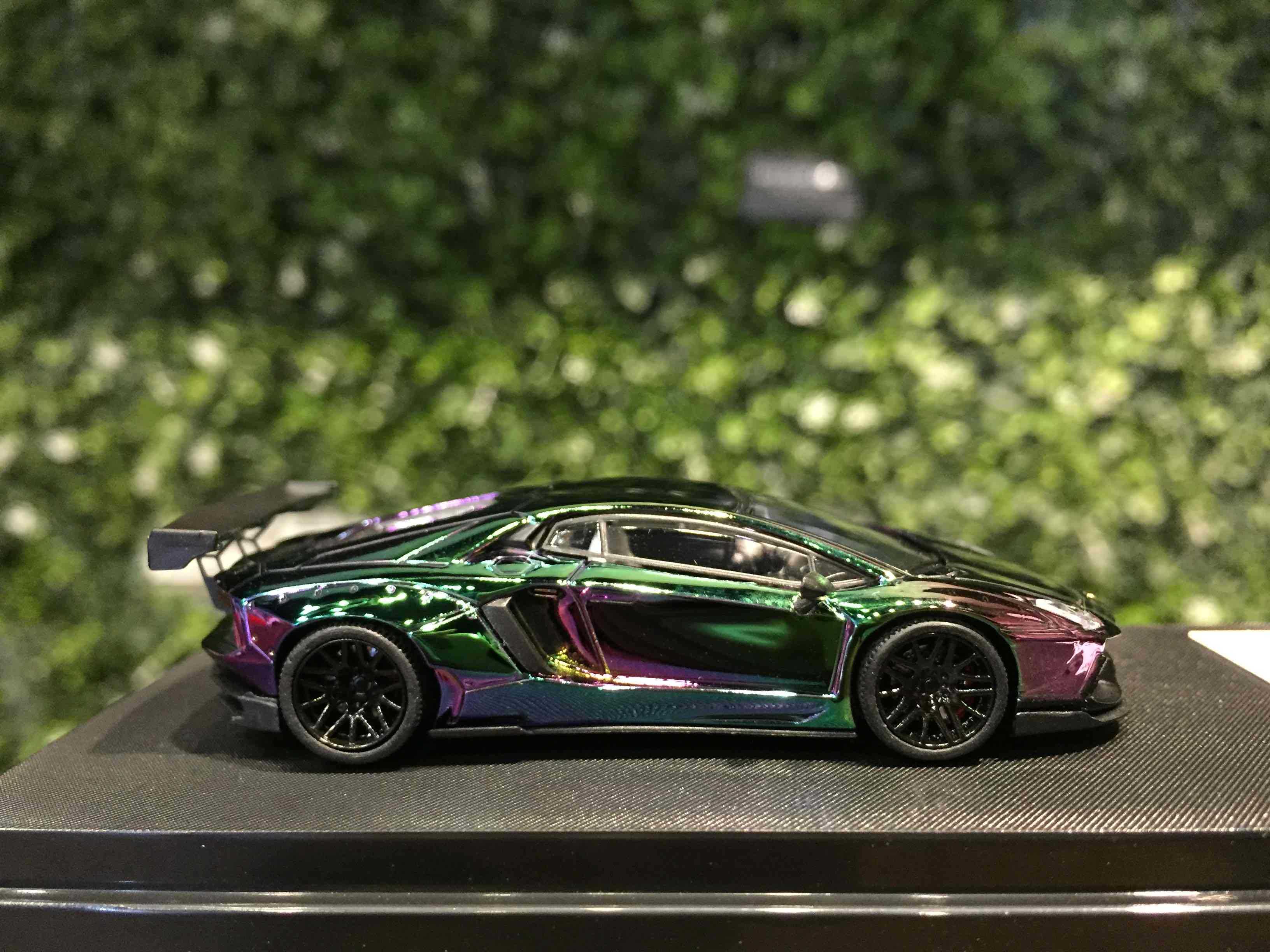 1/64 TPC LBWK Aventador LP700 Chrome【MGM】