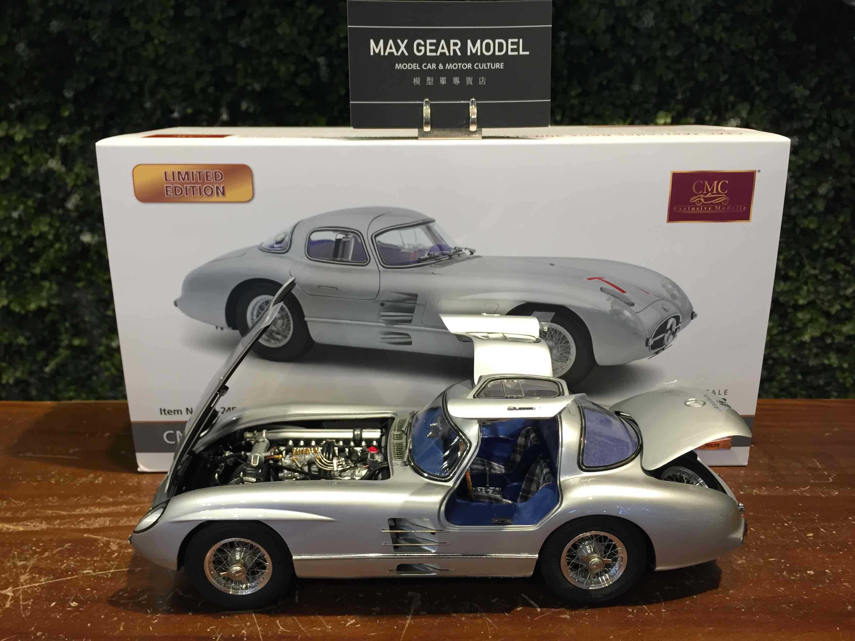 1/18 CMC Mercedes-Benz 300 SLR Tourist Trophy #T1 M245【MGM】