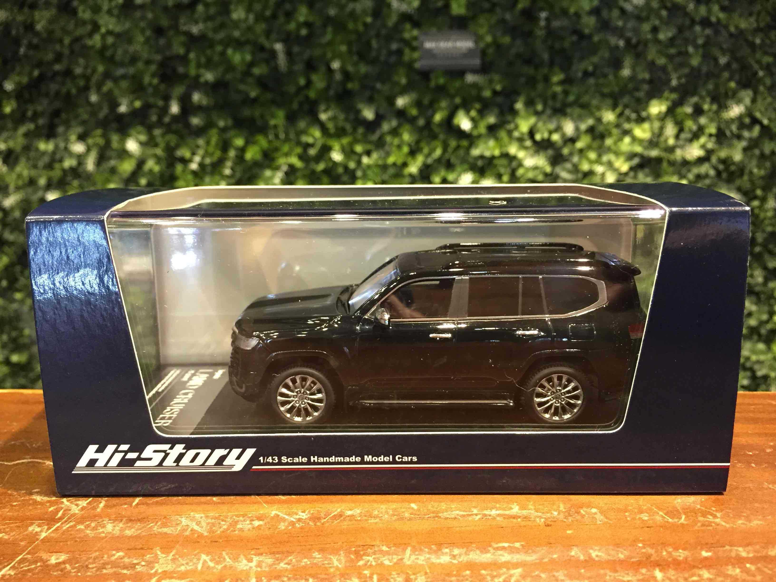 1/43 Hi-Story Toyota Land Cruiser ZX 2021 Black HS407BK【MGM】