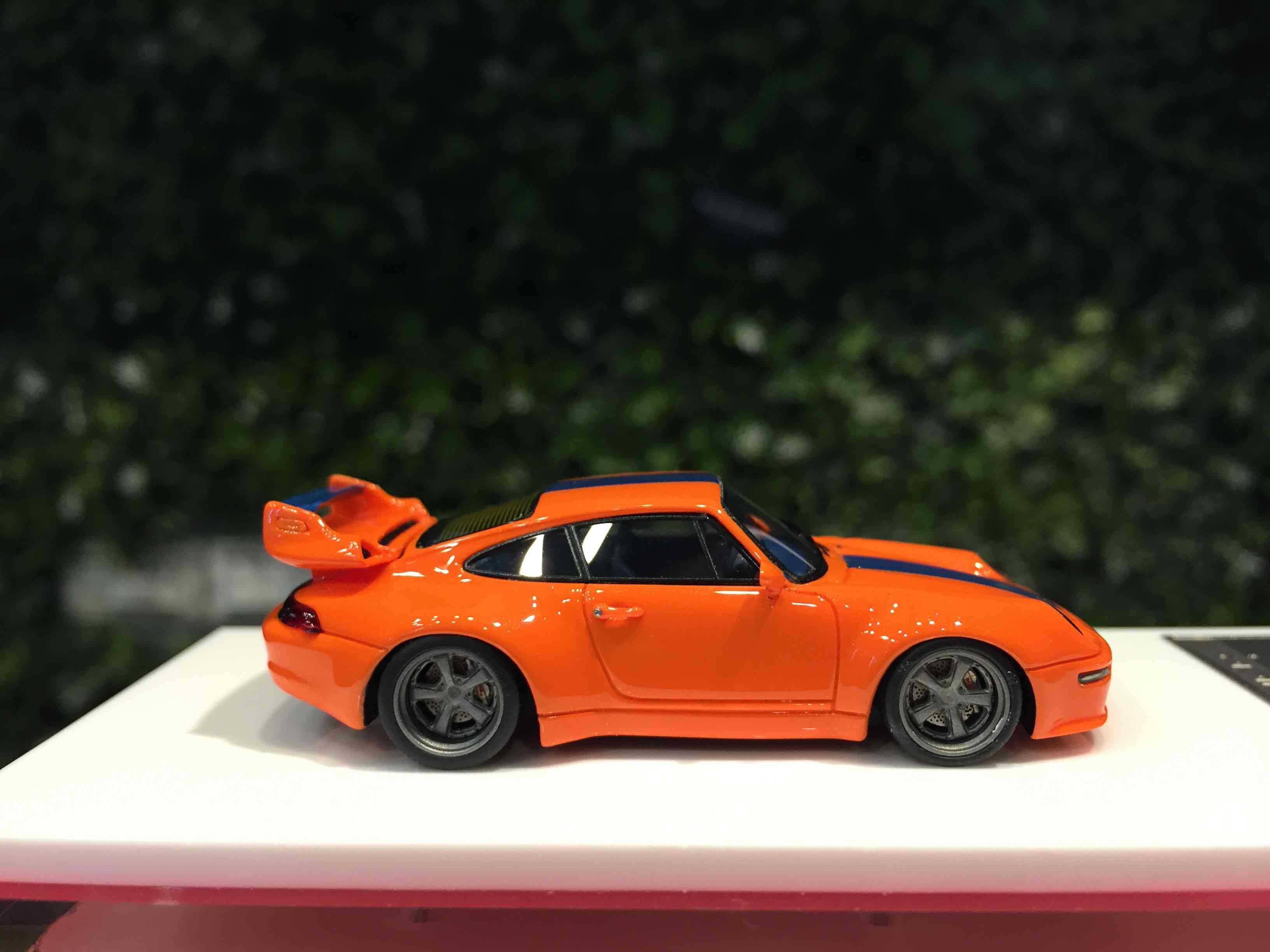 1/64 SCM Gunther Werks 400R Porsche 993 Orange SCM02W2【MGM】