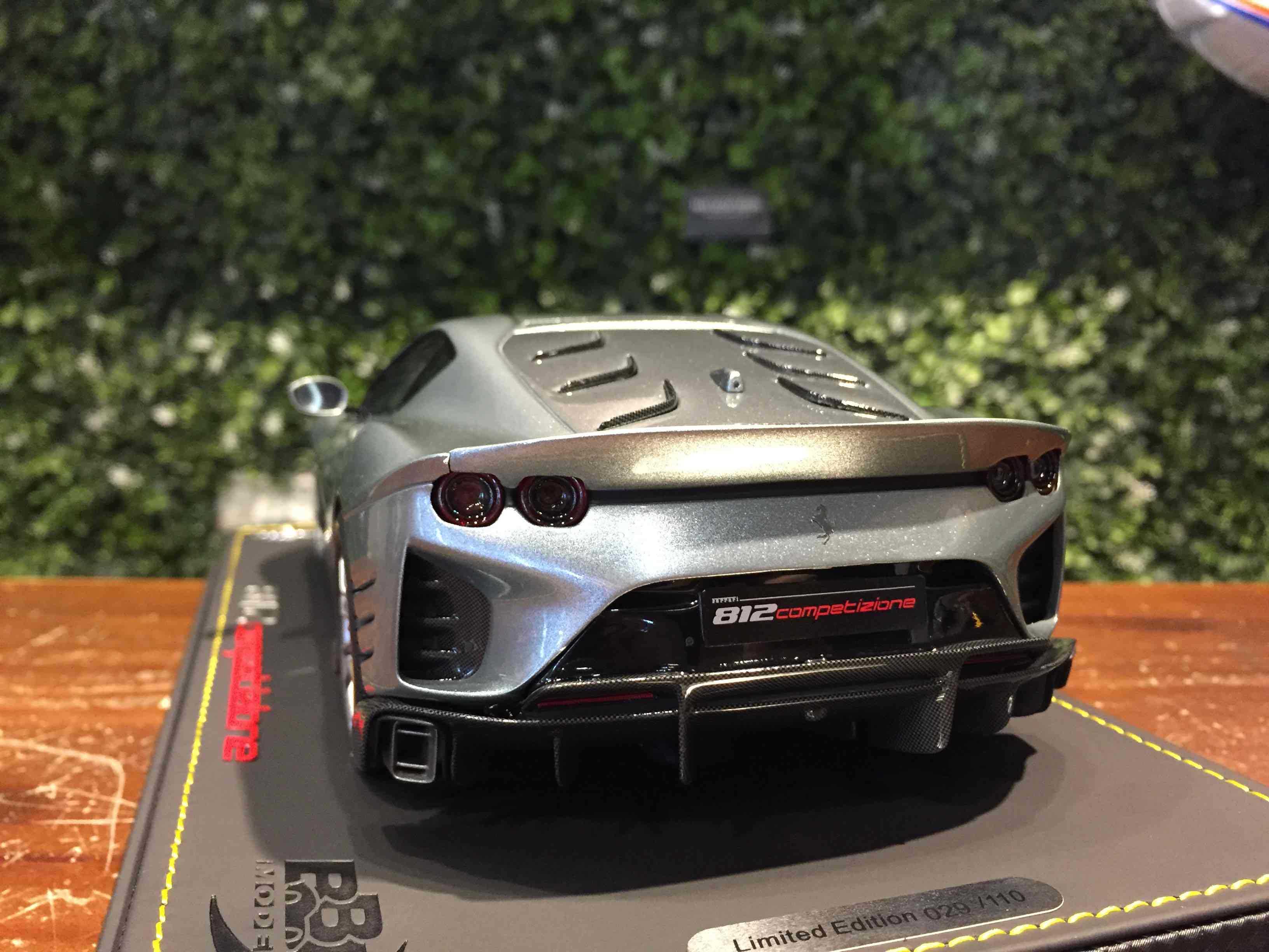 1/18 BBR Ferrari 812 Competizione 2021 Grigio P18207A3【MGM】